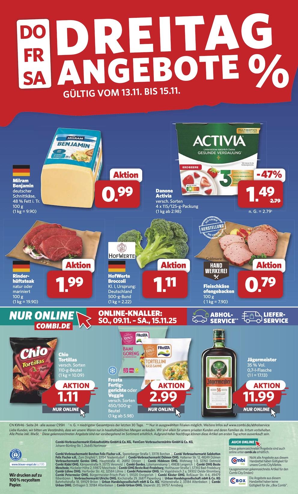 Combi Aktueller Prospekt ab Montag Seite 27