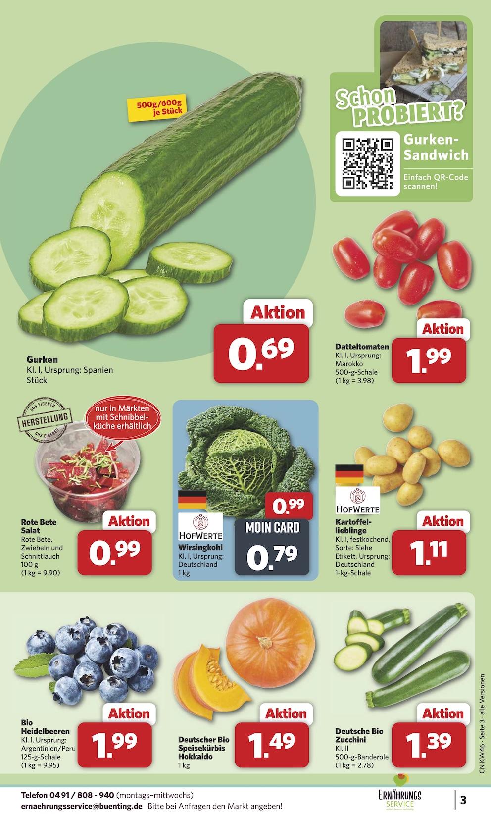 Combi Aktueller Prospekt ab Montag Seite 3