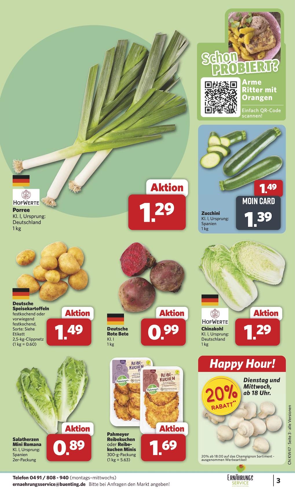 Combi Aktueller Prospekt ab Montag Seite 3