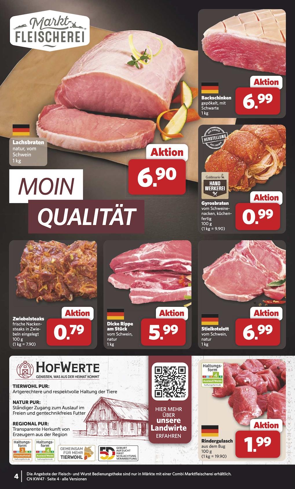 Combi Aktueller Prospekt ab Montag Seite 4
