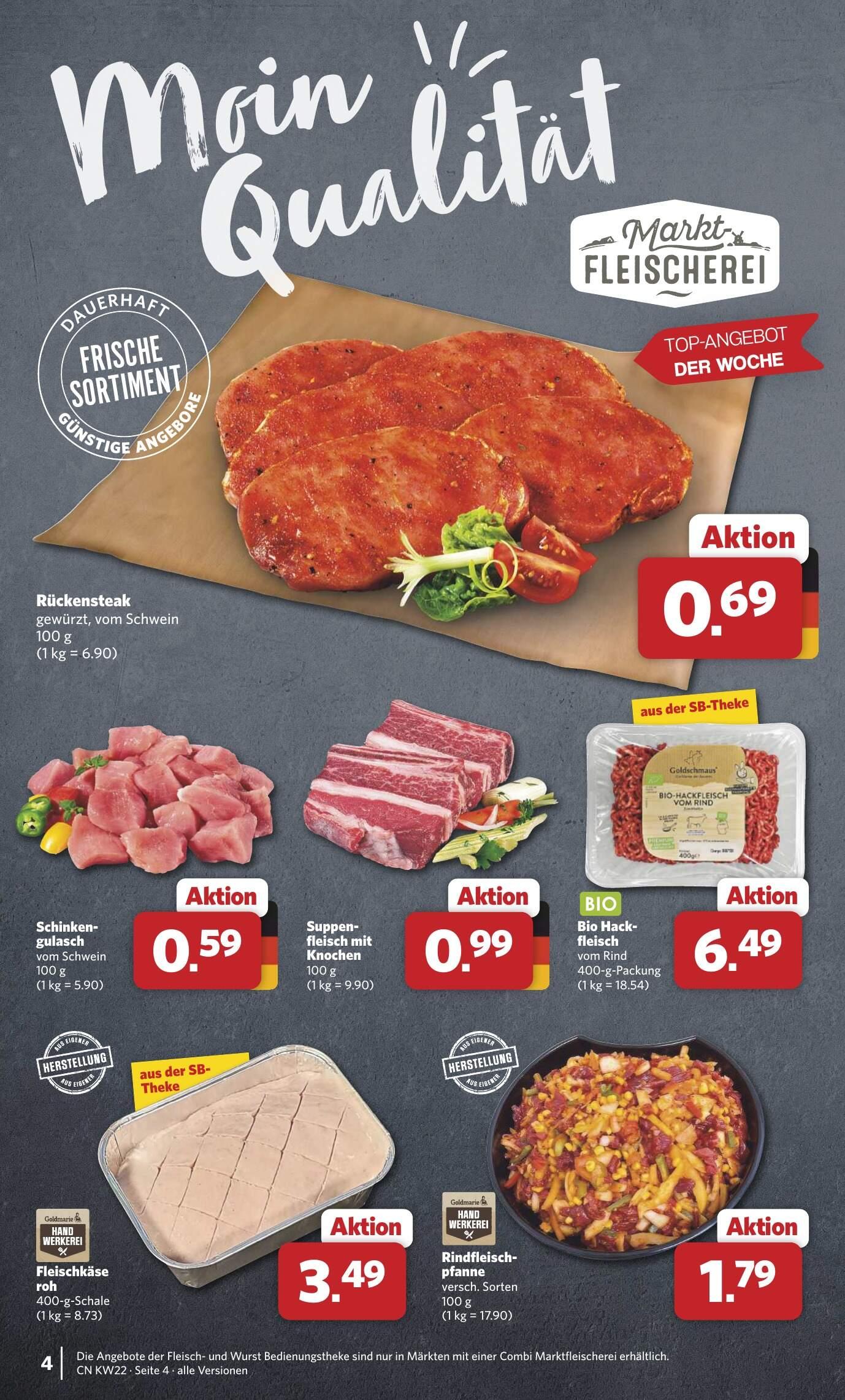 Combi Aktueller Prospekt ab Dienstag Seite 4