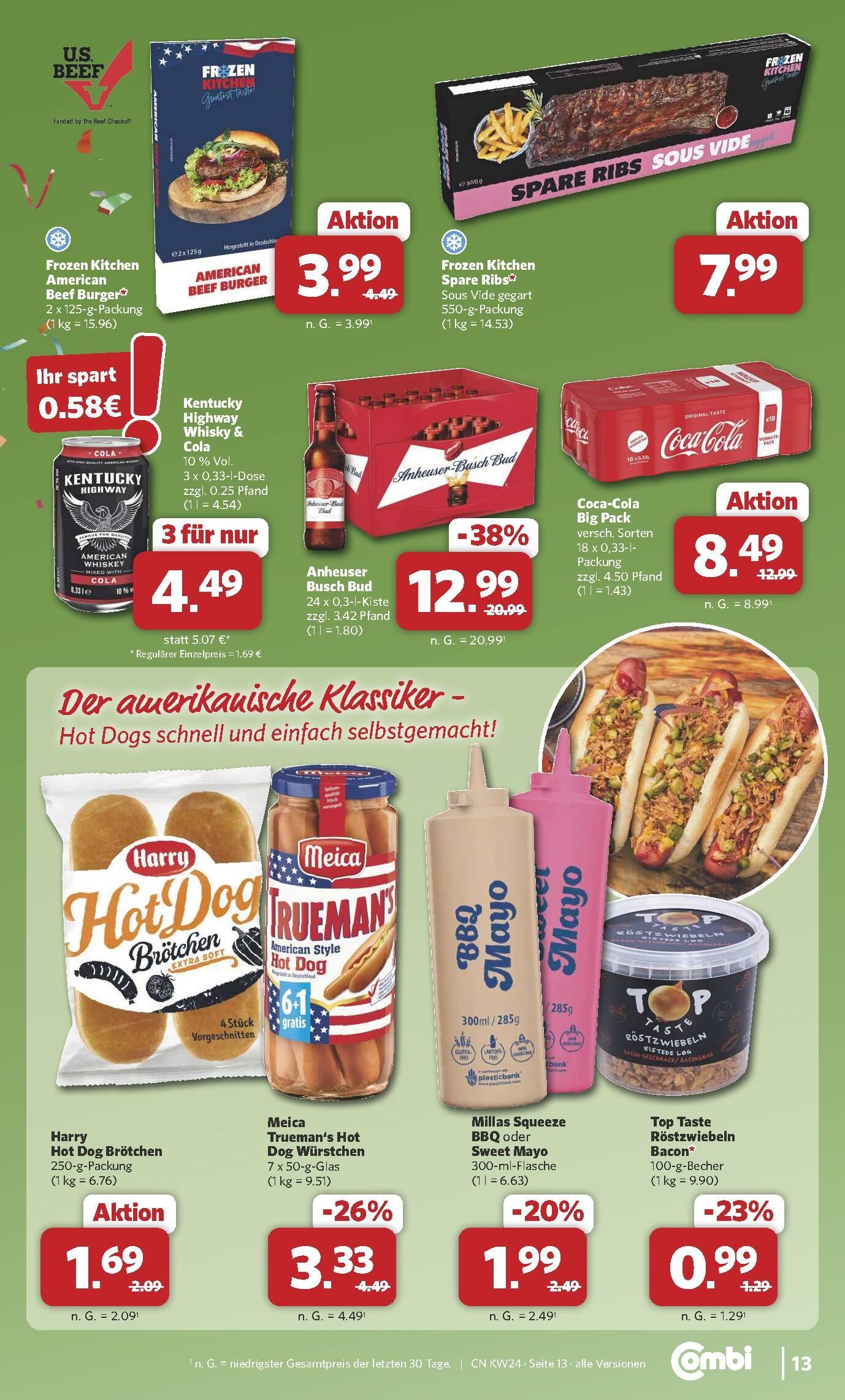 Combi Aktueller Prospekt ab Montag Seite 13