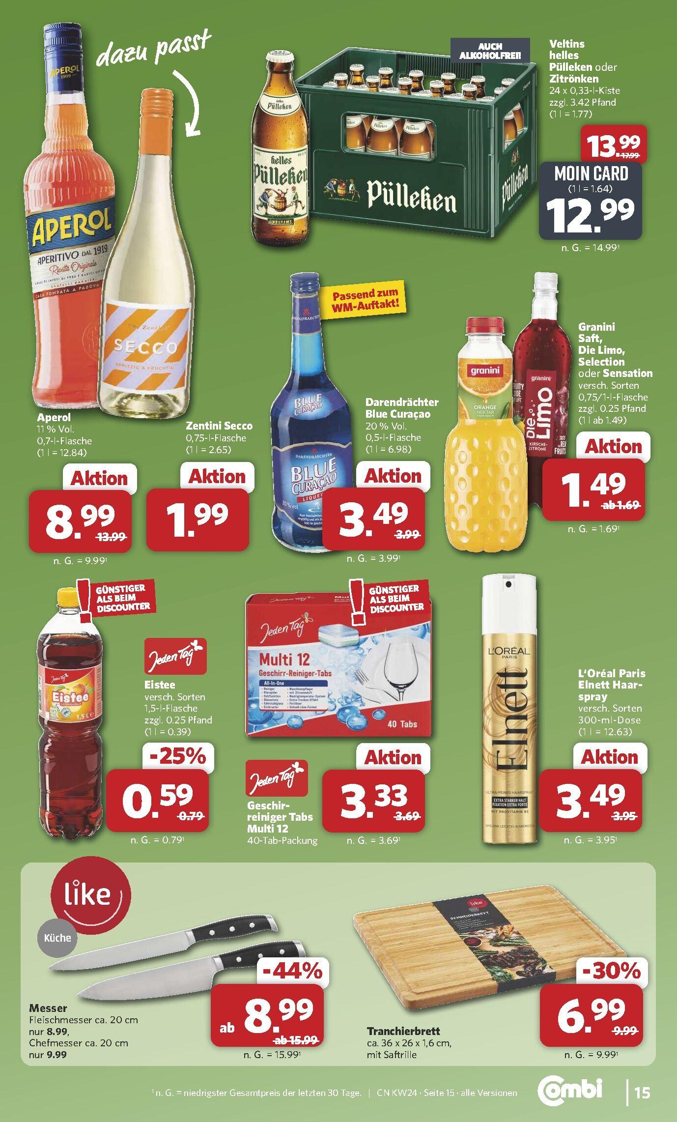 Combi Aktueller Prospekt ab Montag Seite 15
