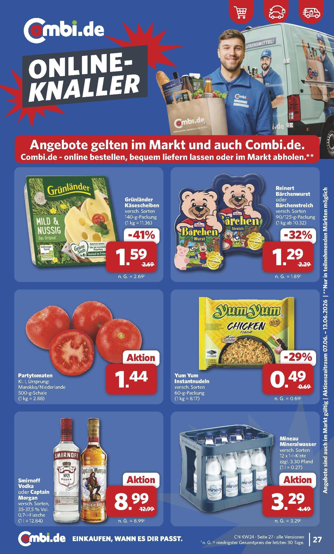 Combi Aktueller Prospekt ab Montag Seite 29