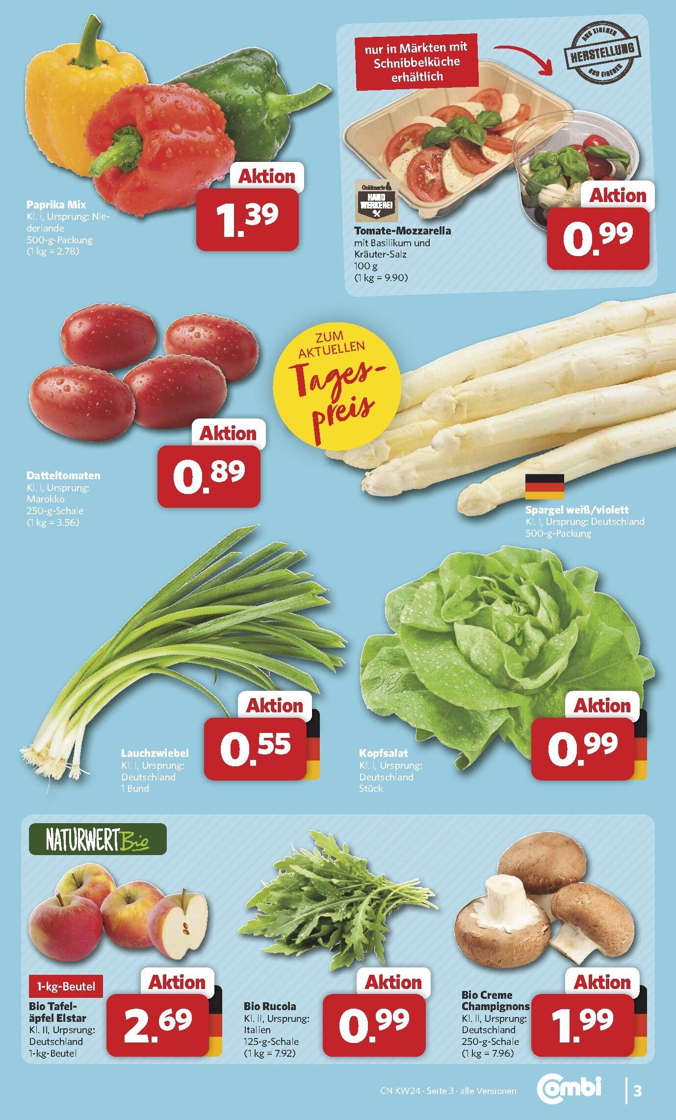 Combi Aktueller Prospekt ab Montag Seite 3