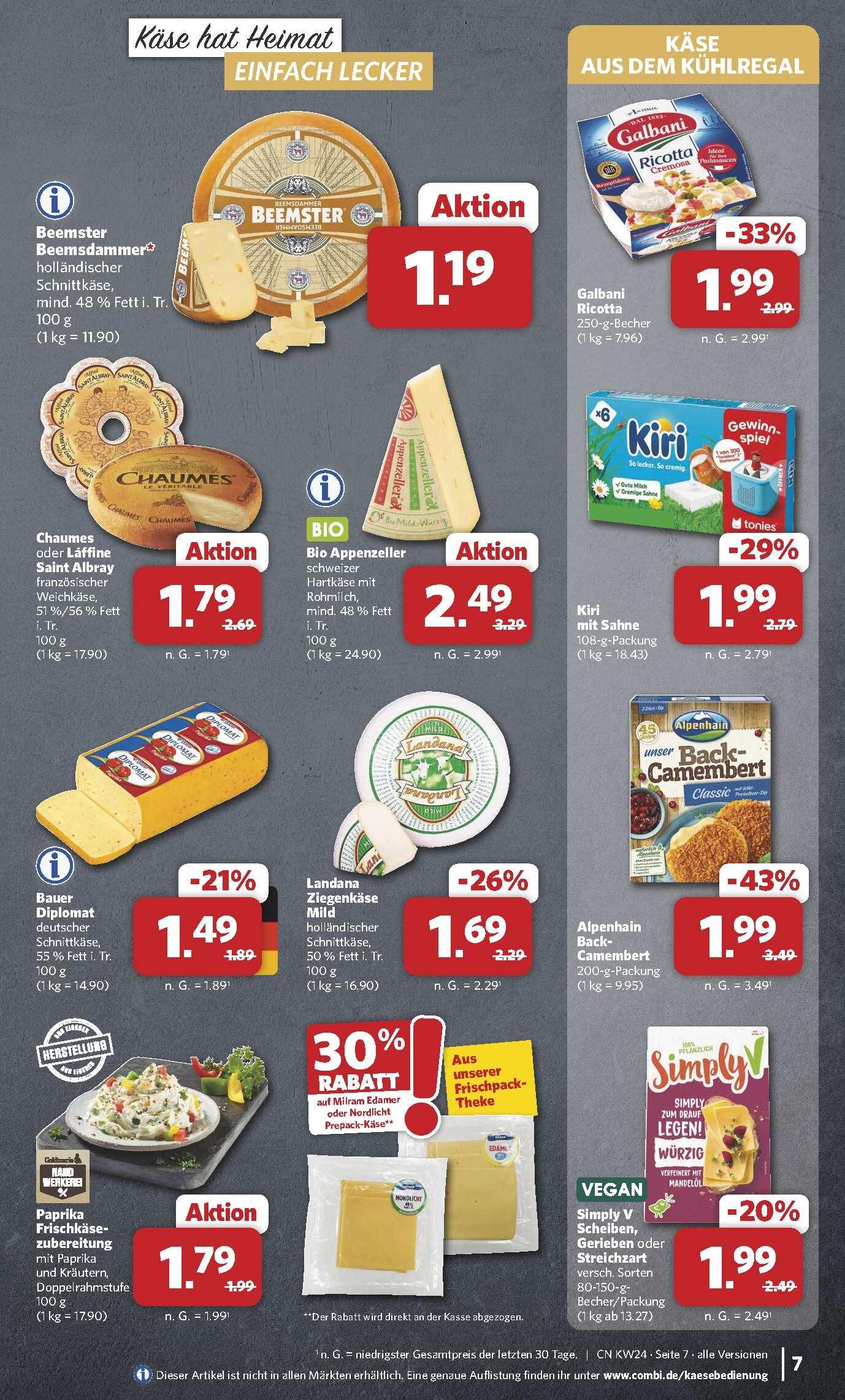 Combi Aktueller Prospekt ab Montag Seite 7