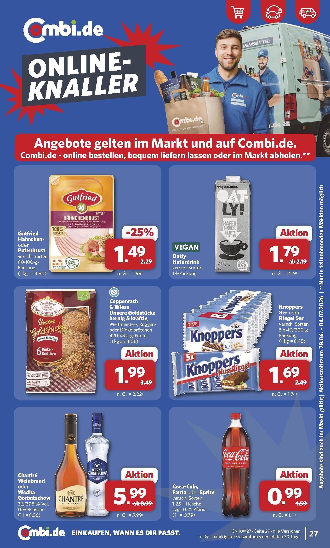 Combi Aktueller Prospekt ab Montag Seite 27