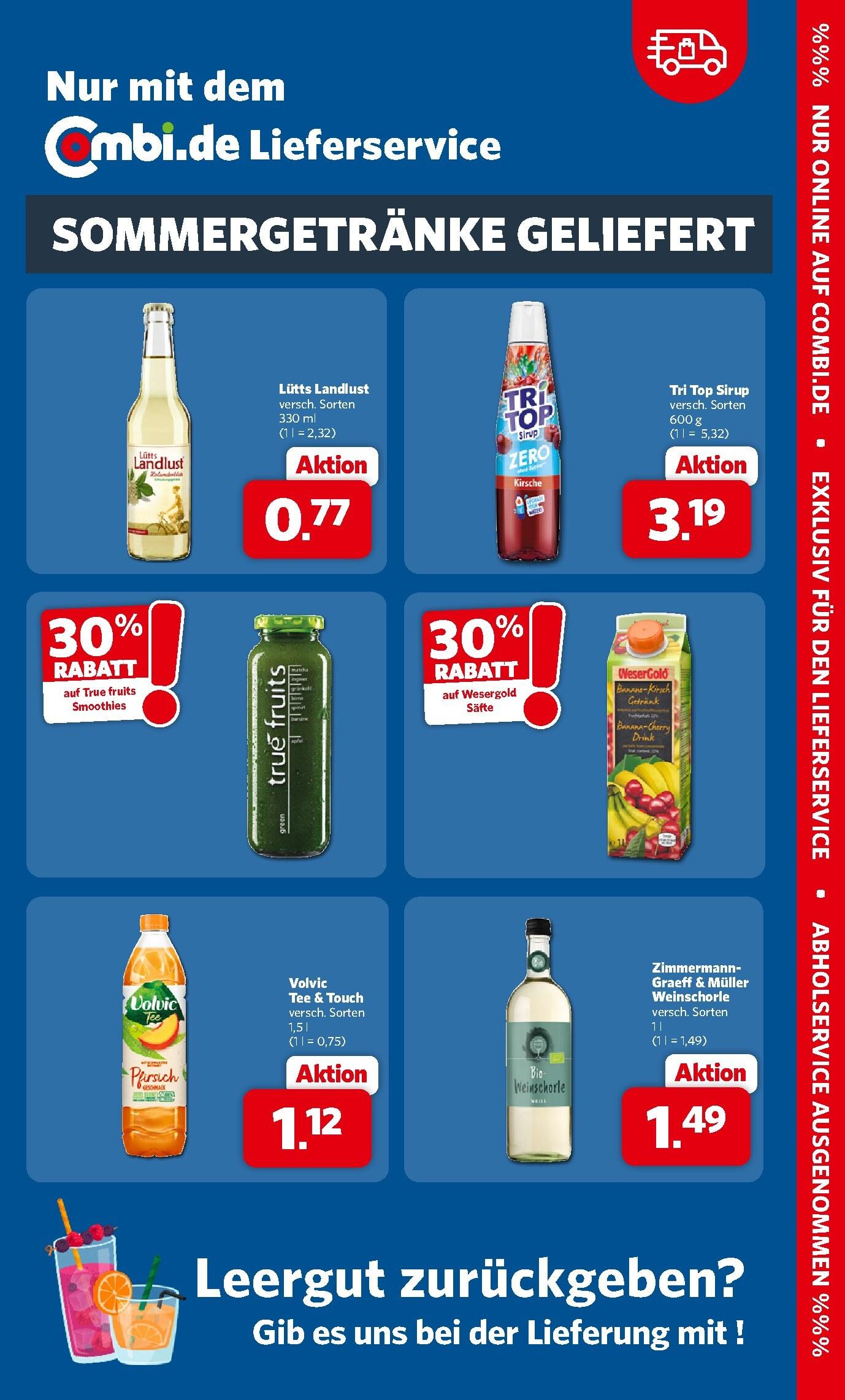 Combi Aktueller Prospekt ab Montag Seite 33