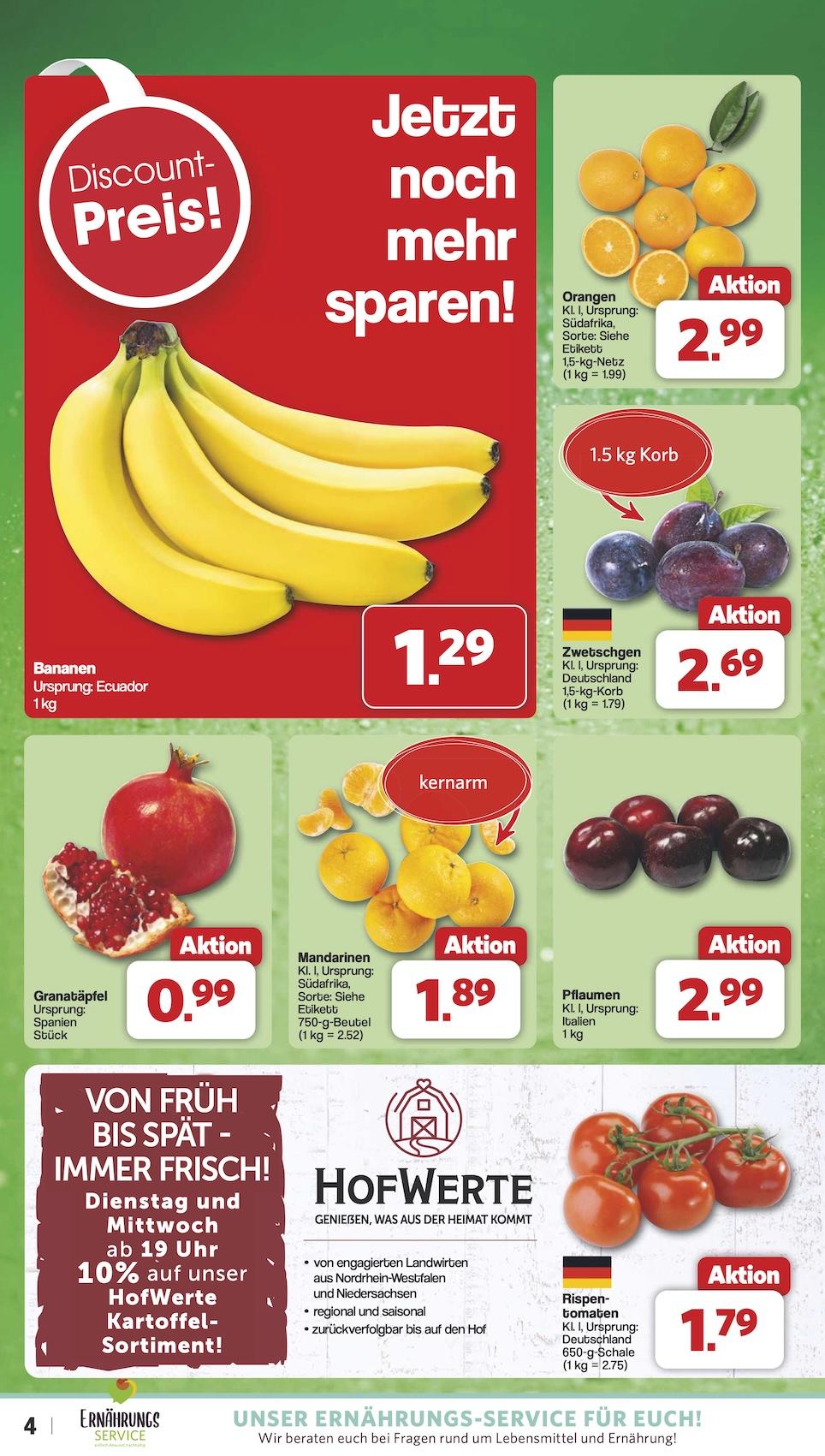 Famila Aktueller Prospekt ab Montag Seite 4