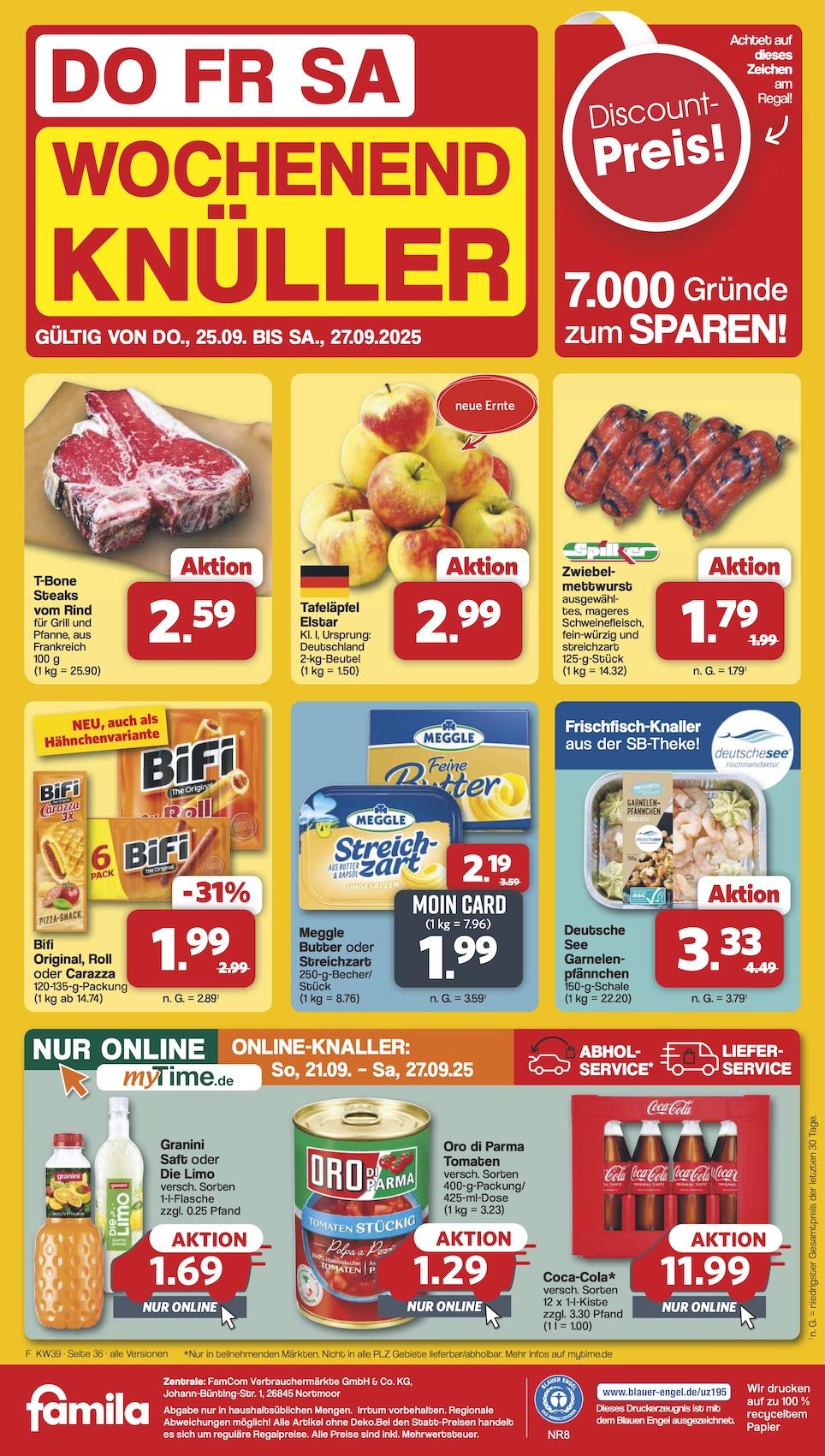 Famila Aktueller Prospekt ab Montag Seite 43