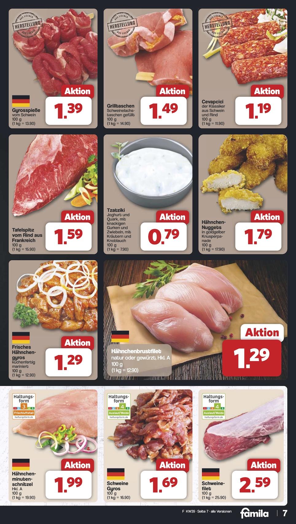 Famila Aktueller Prospekt ab Montag Seite 7