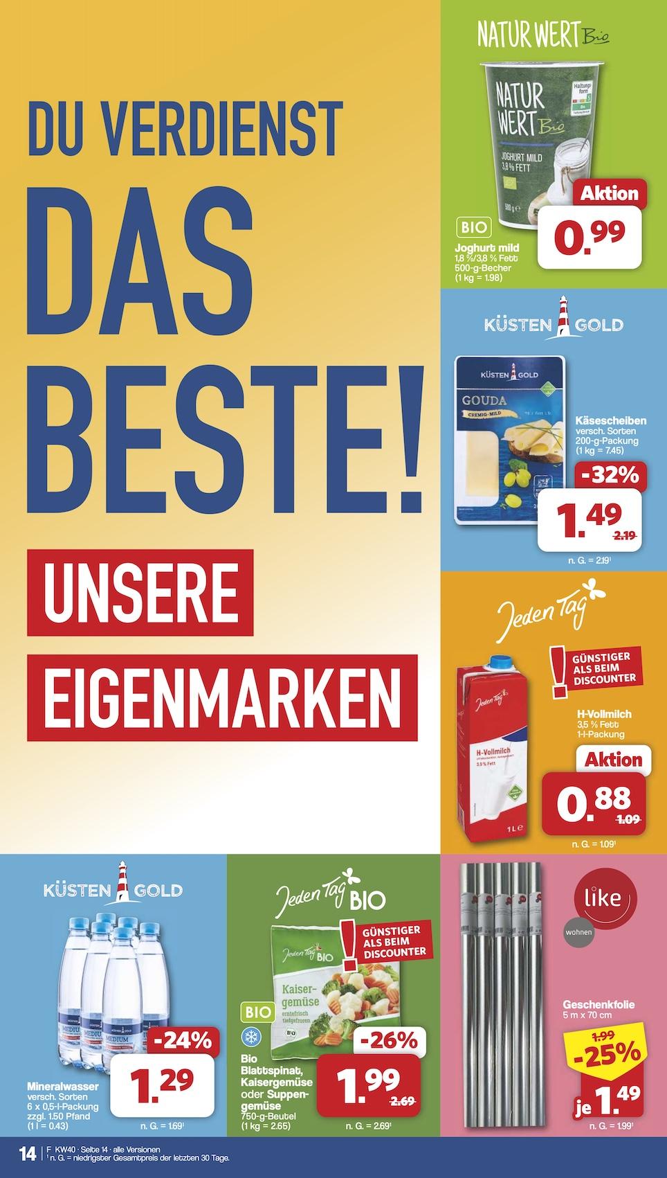 Famila Aktueller Prospekt ab Montag Seite 14