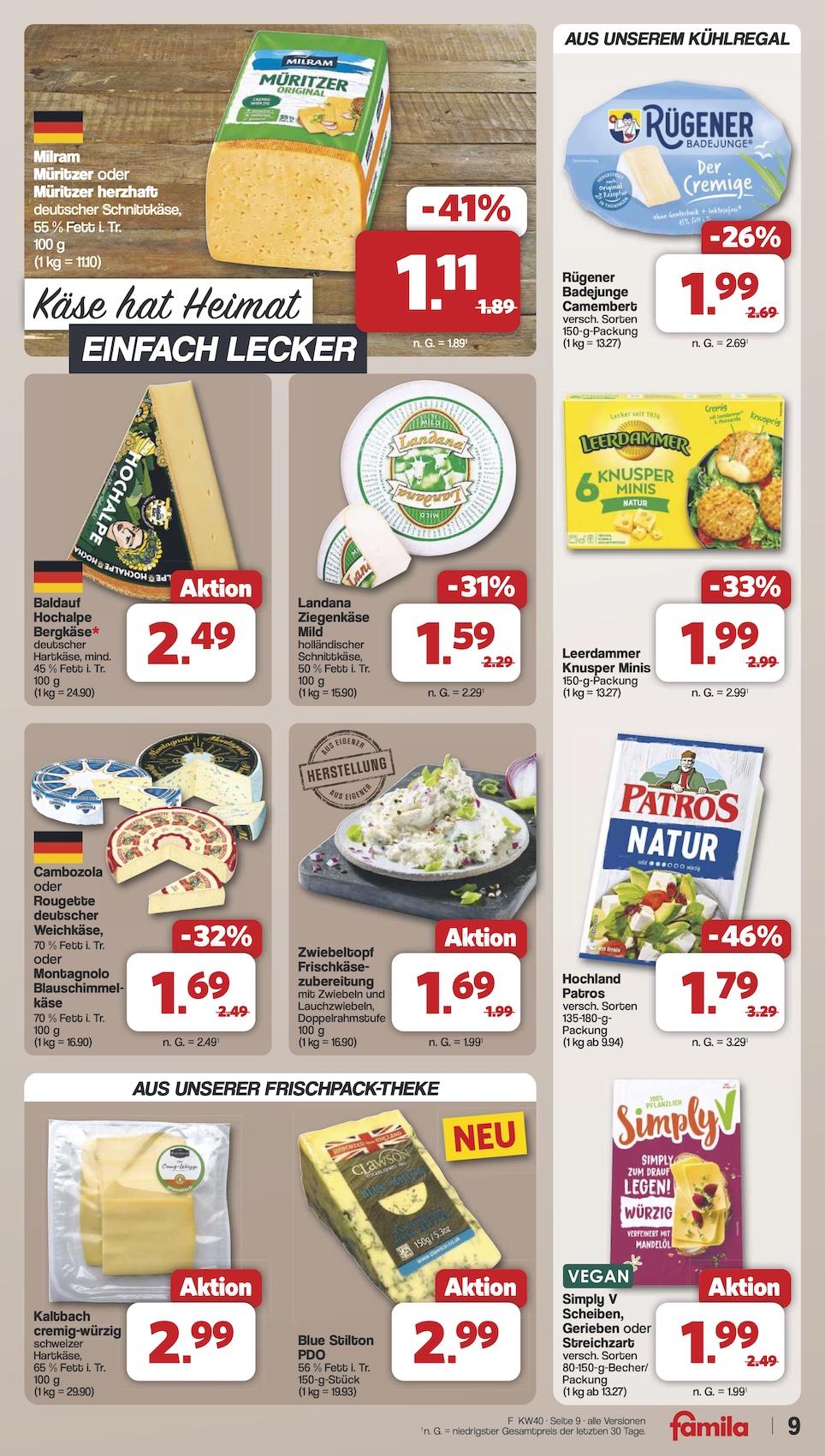 Famila Aktueller Prospekt ab Montag Seite 9