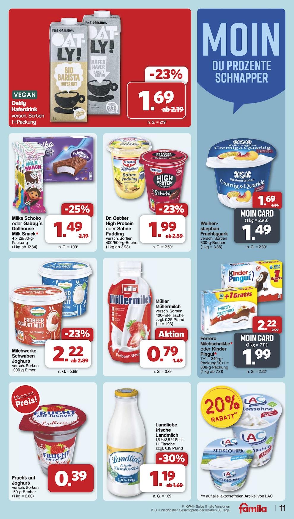 Famila Aktueller Prospekt ab Montag Seite 11
