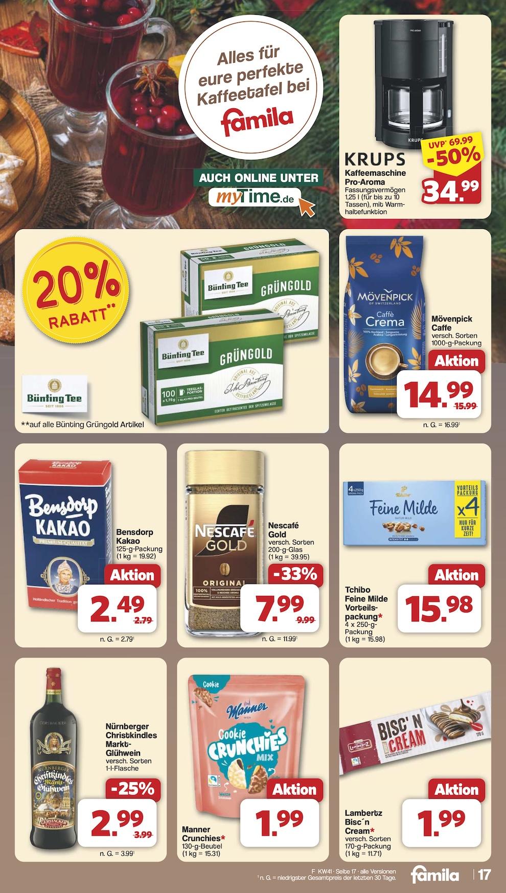 Famila Aktueller Prospekt ab Montag Seite 17