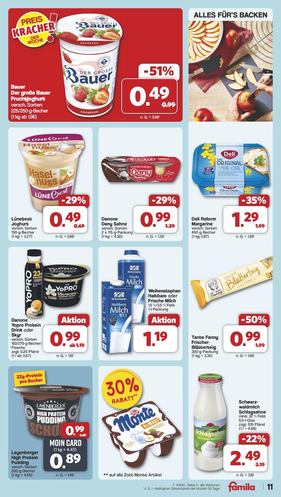 Famila Aktueller Prospekt ab Montag Seite 12