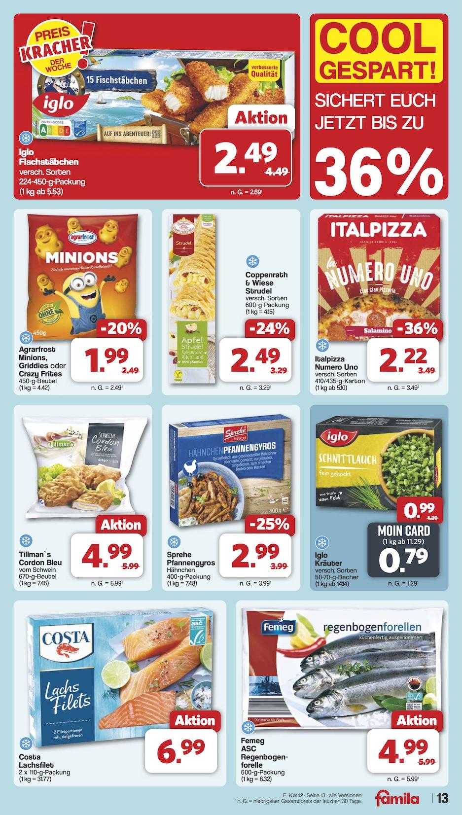 Famila Aktueller Prospekt ab Montag Seite 14