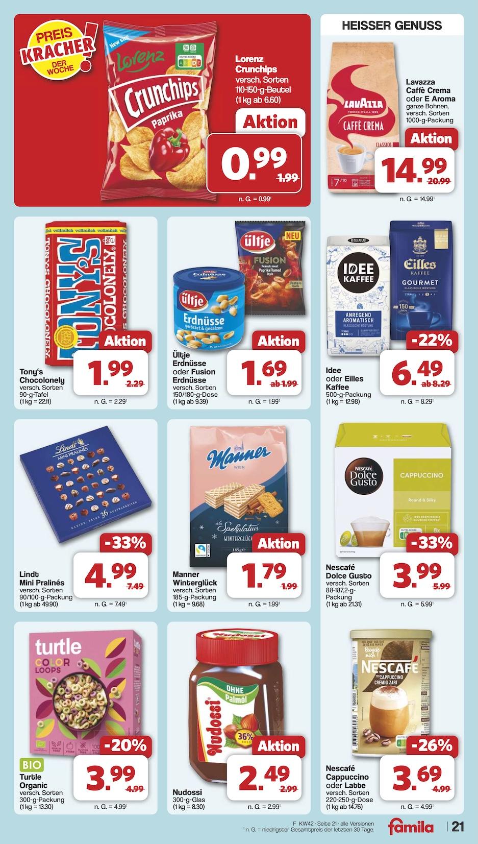 Famila Aktueller Prospekt ab Montag Seite 24