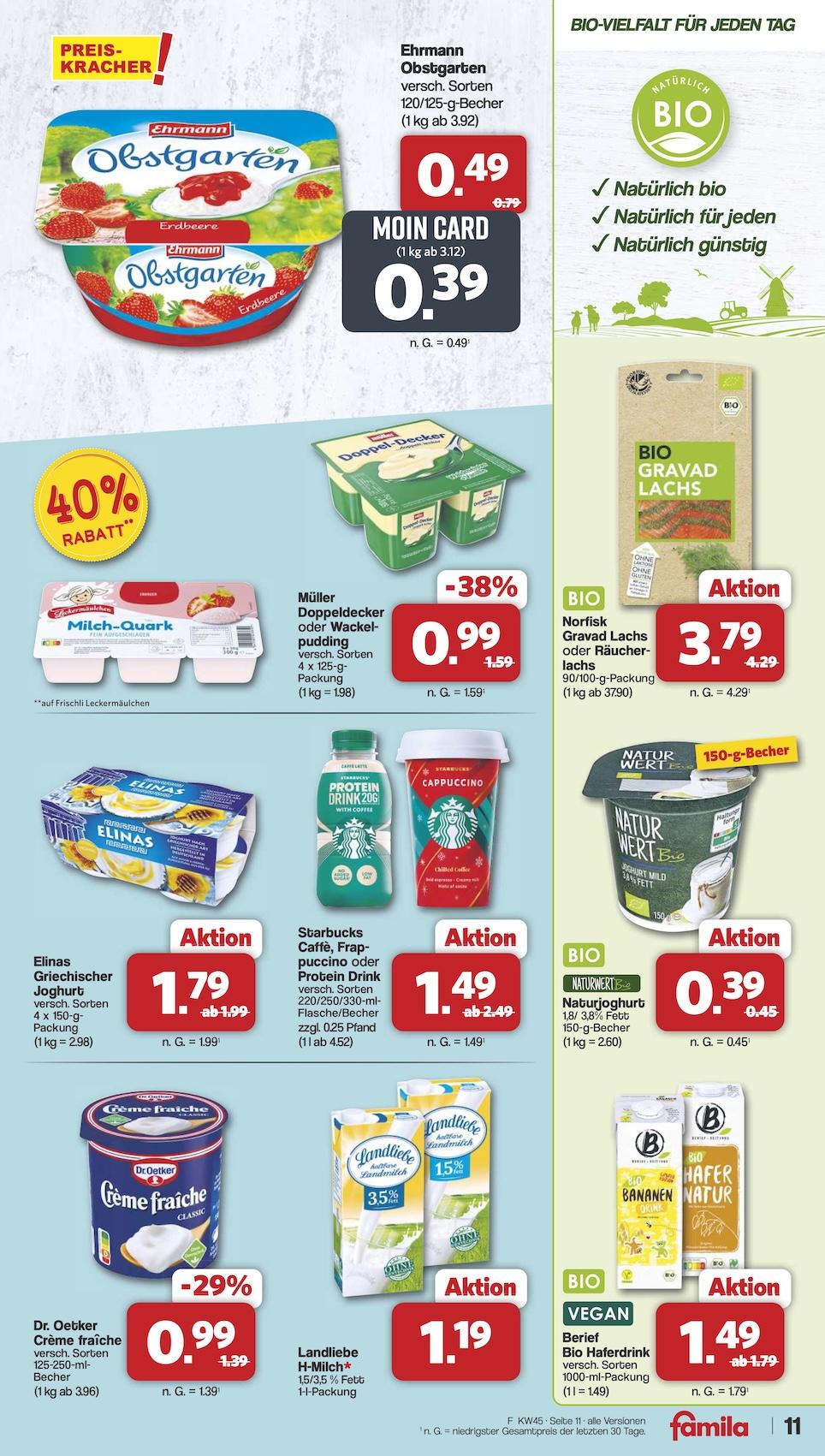 Famila Aktueller Prospekt ab Montag Seite 11