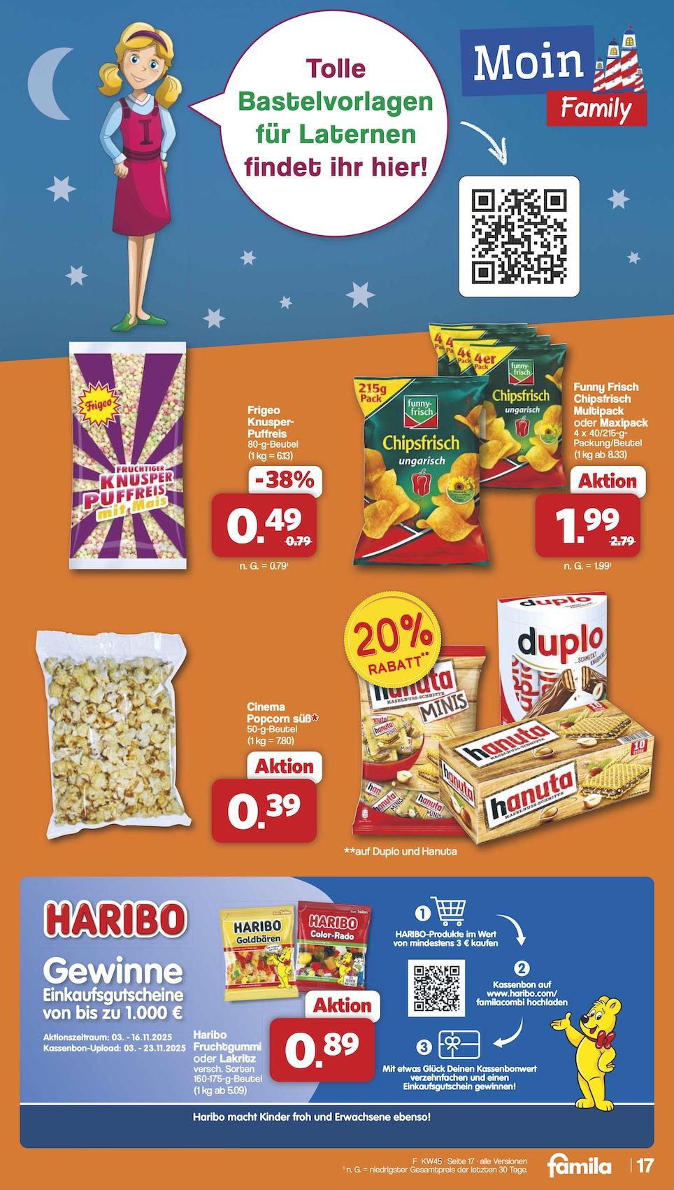 Famila Aktueller Prospekt ab Montag Seite 17