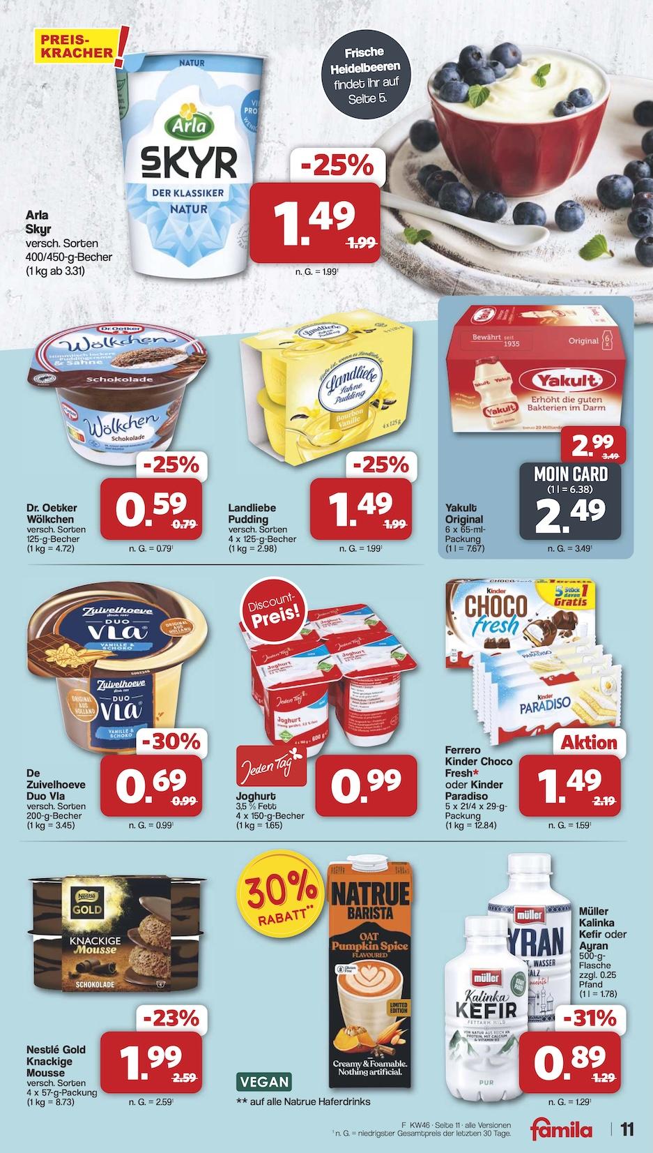 Famila Aktueller Prospekt ab Montag Seite 11