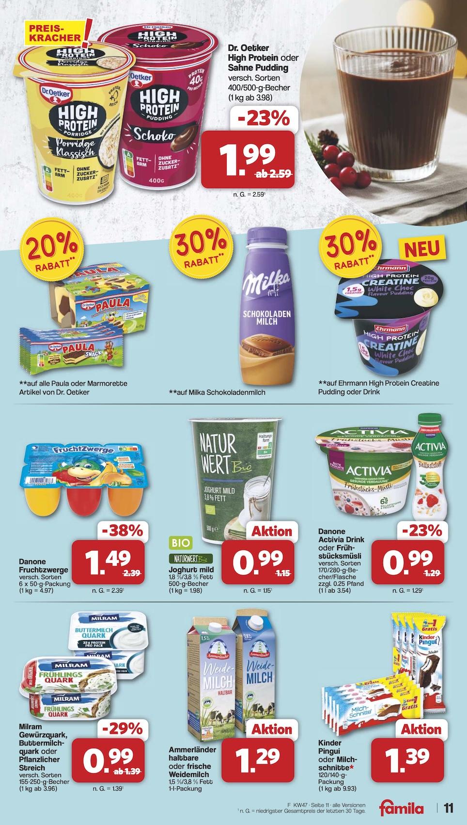 Famila Aktueller Prospekt ab Montag Seite 11