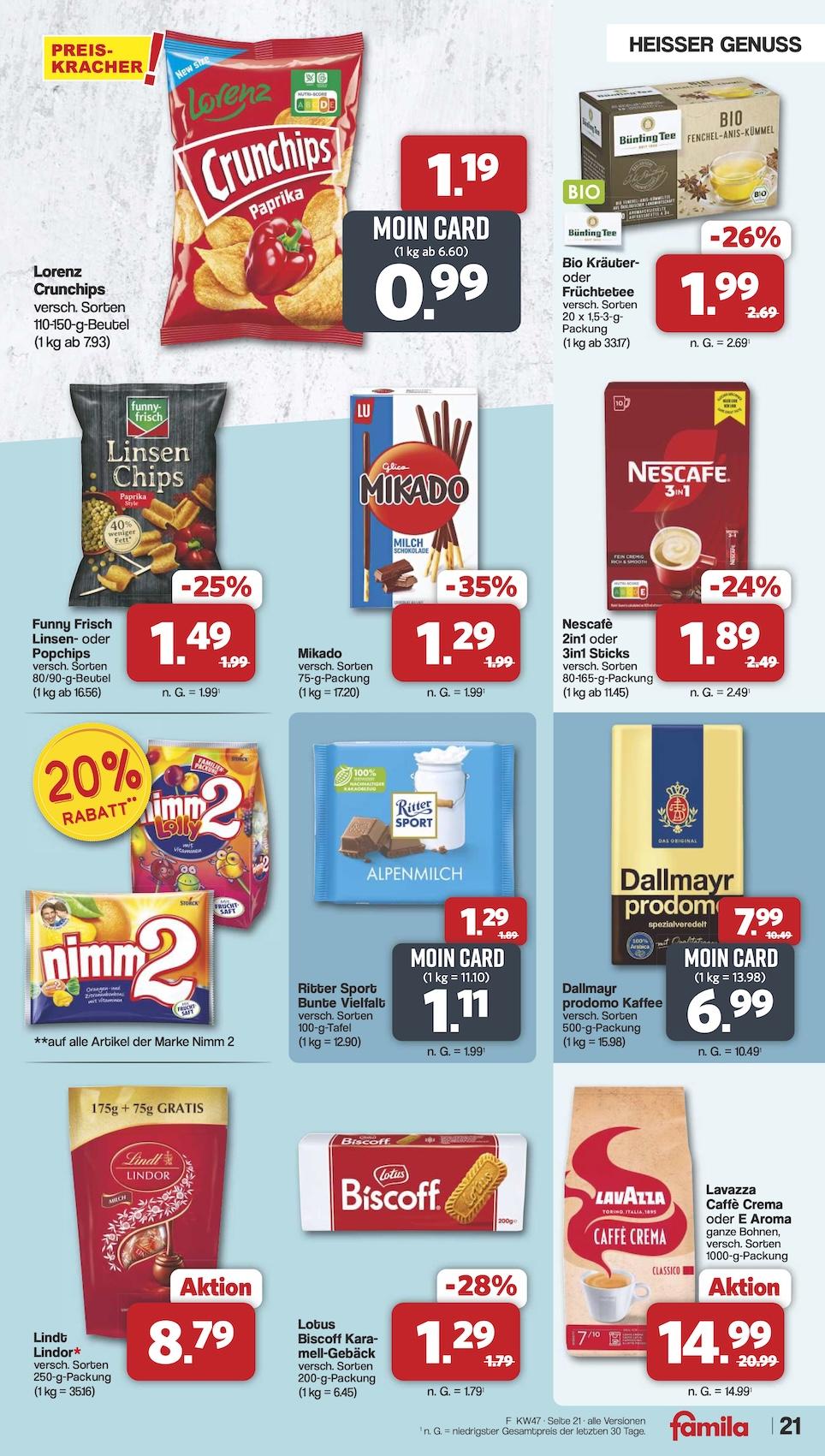 Famila Aktueller Prospekt ab Montag Seite 19