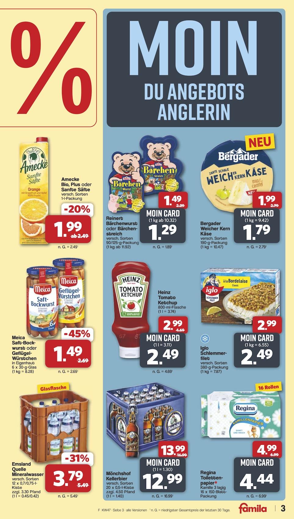 Famila Aktueller Prospekt ab Montag Seite 3