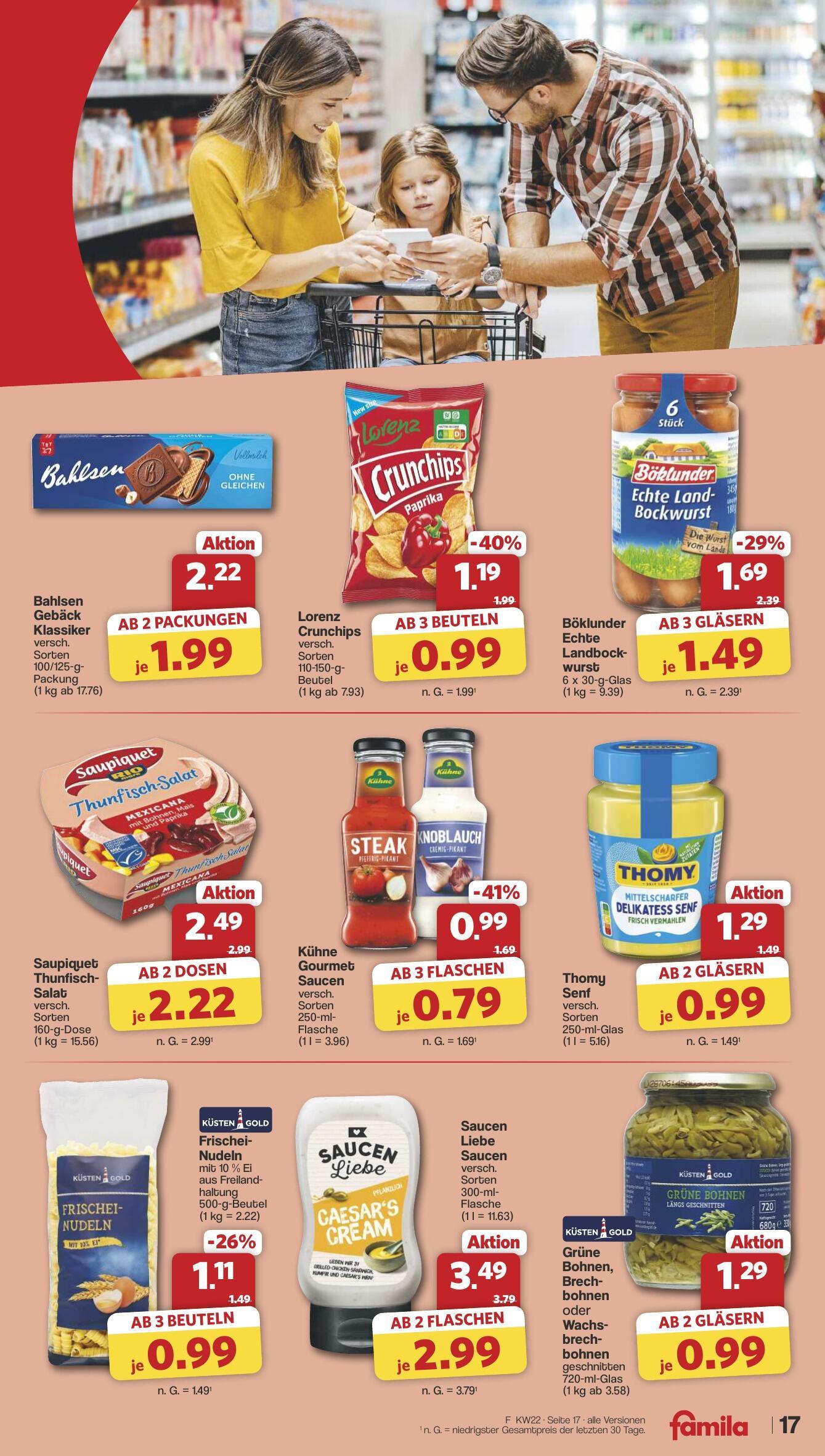 Famila Aktueller Prospekt ab Dienstag Seite 17
