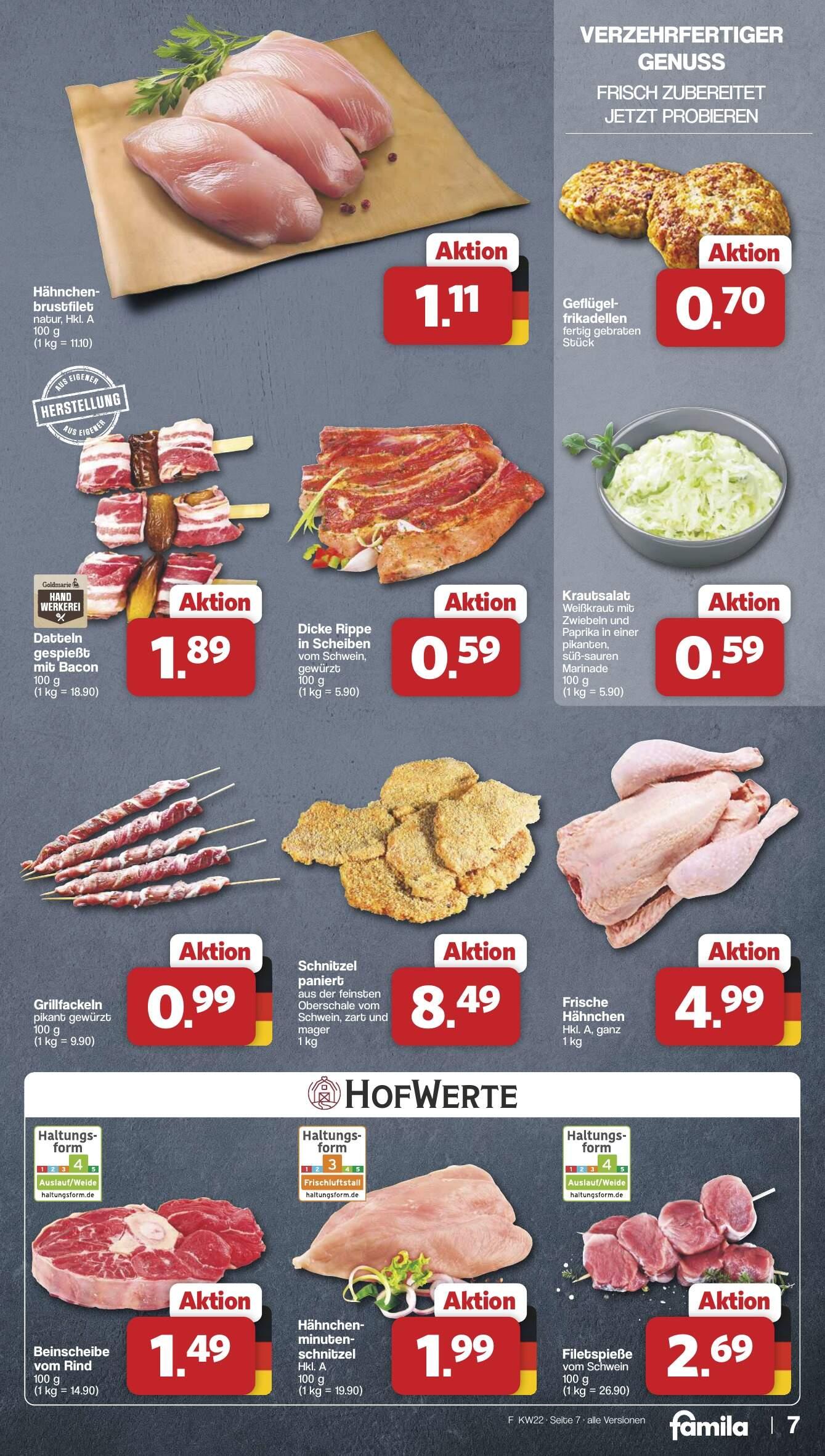 Famila Aktueller Prospekt ab Dienstag Seite 7