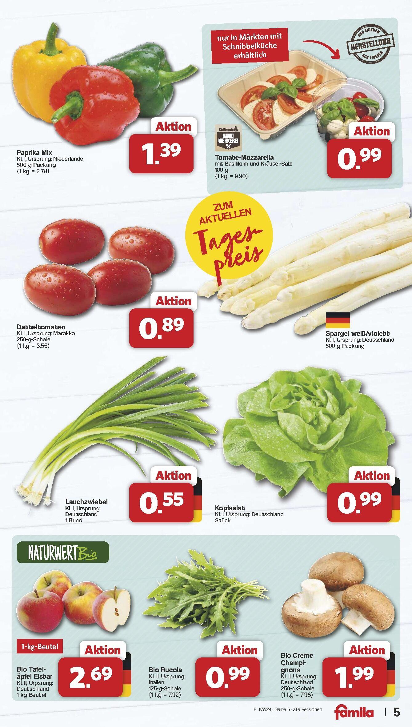 Famila Aktueller Prospekt ab Montag Seite 5