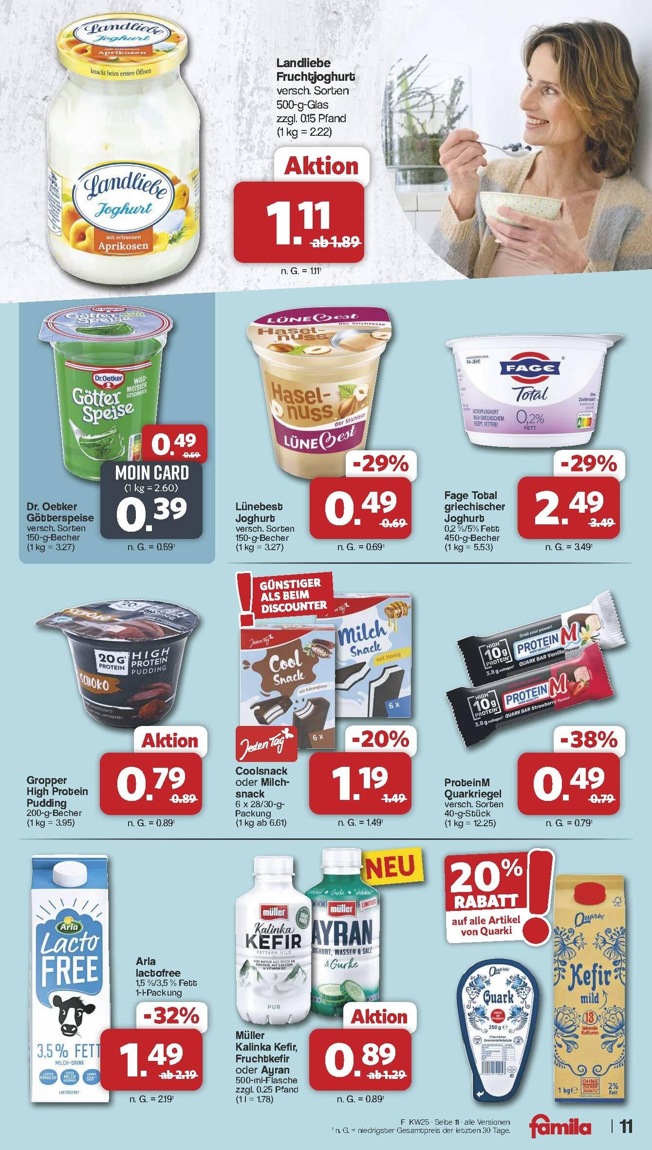Famila Aktueller Prospekt ab Montag Seite 11