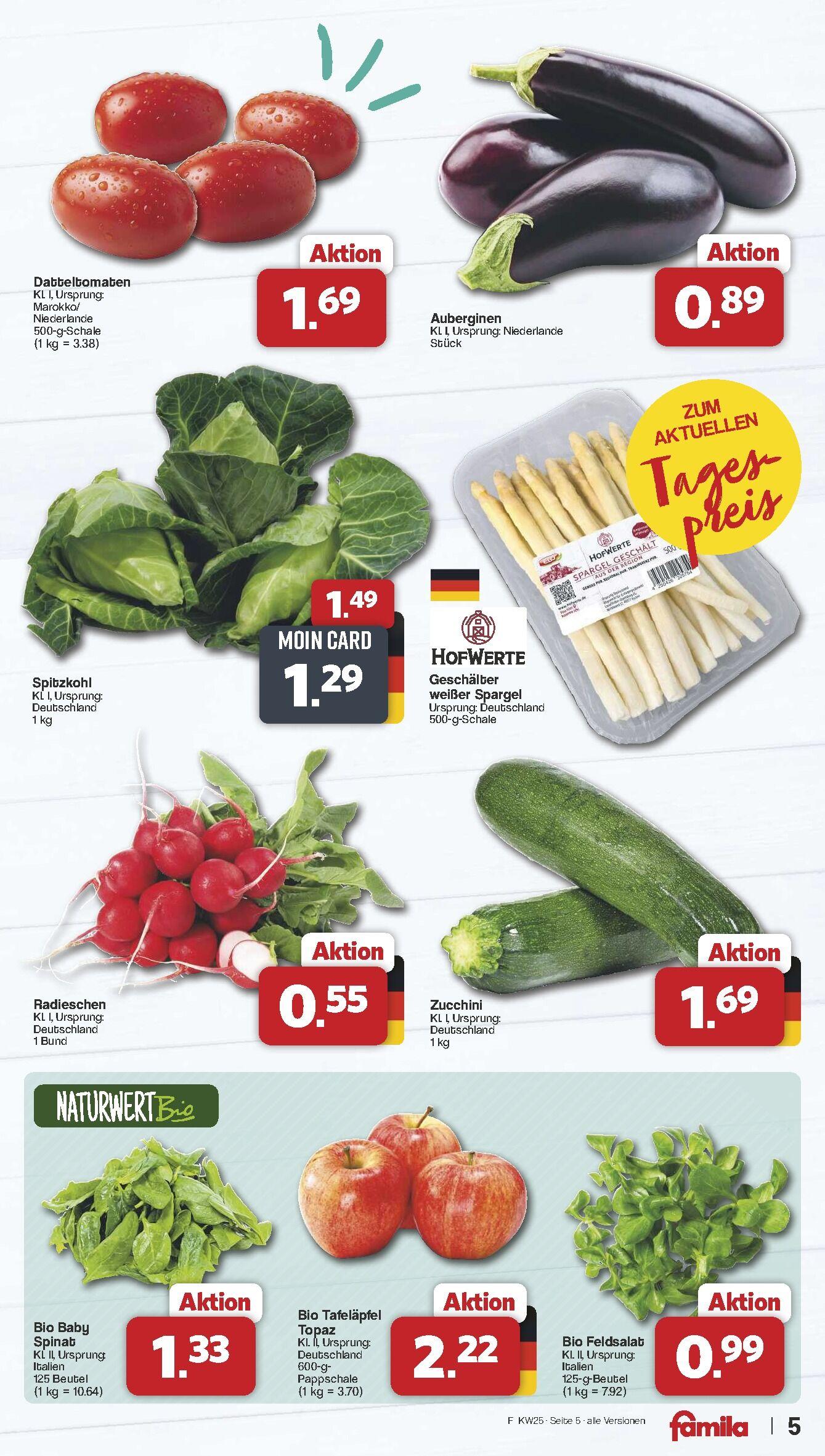 Famila Aktueller Prospekt ab Montag Seite 5