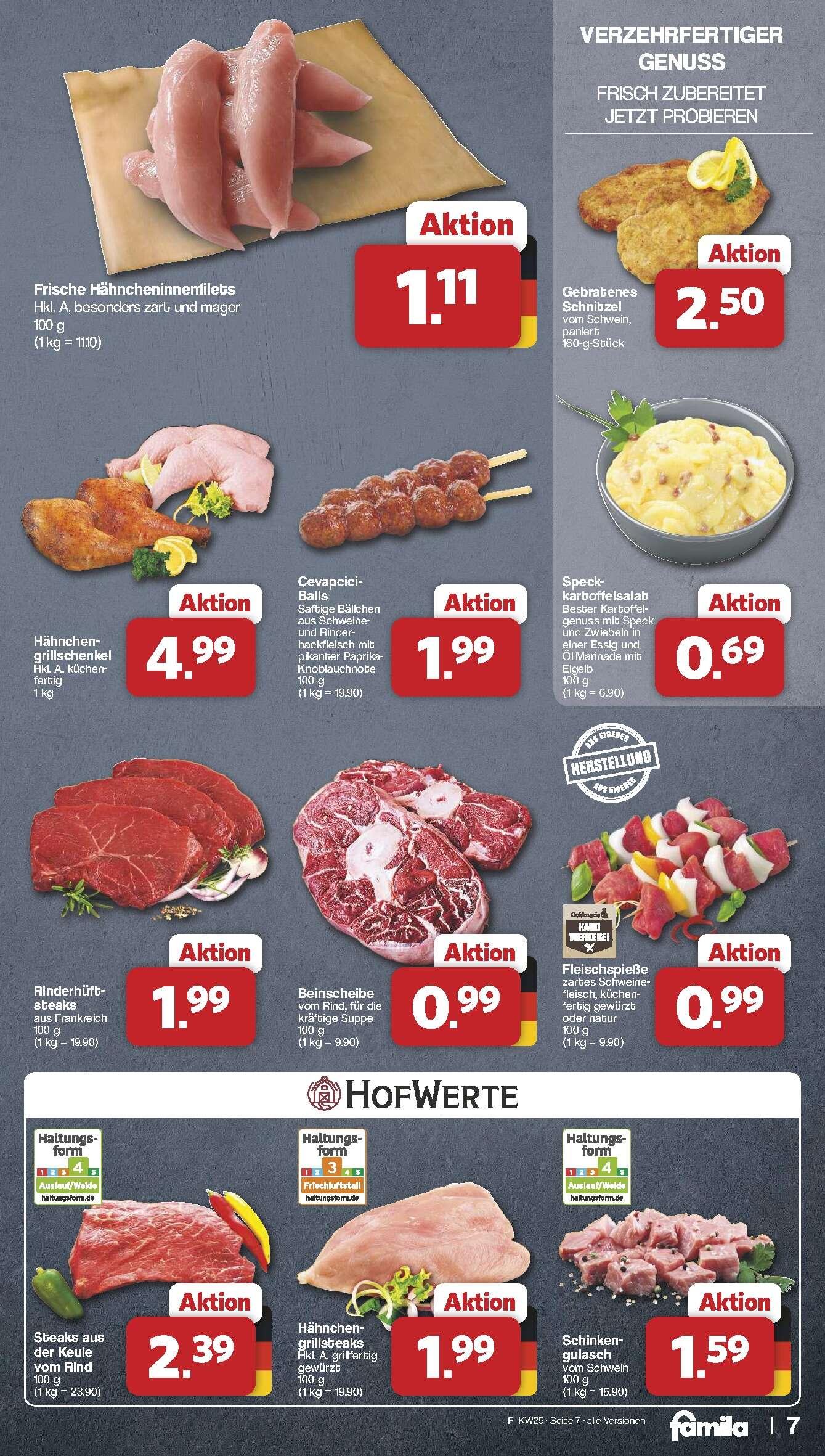 Famila Aktueller Prospekt ab Montag Seite 7