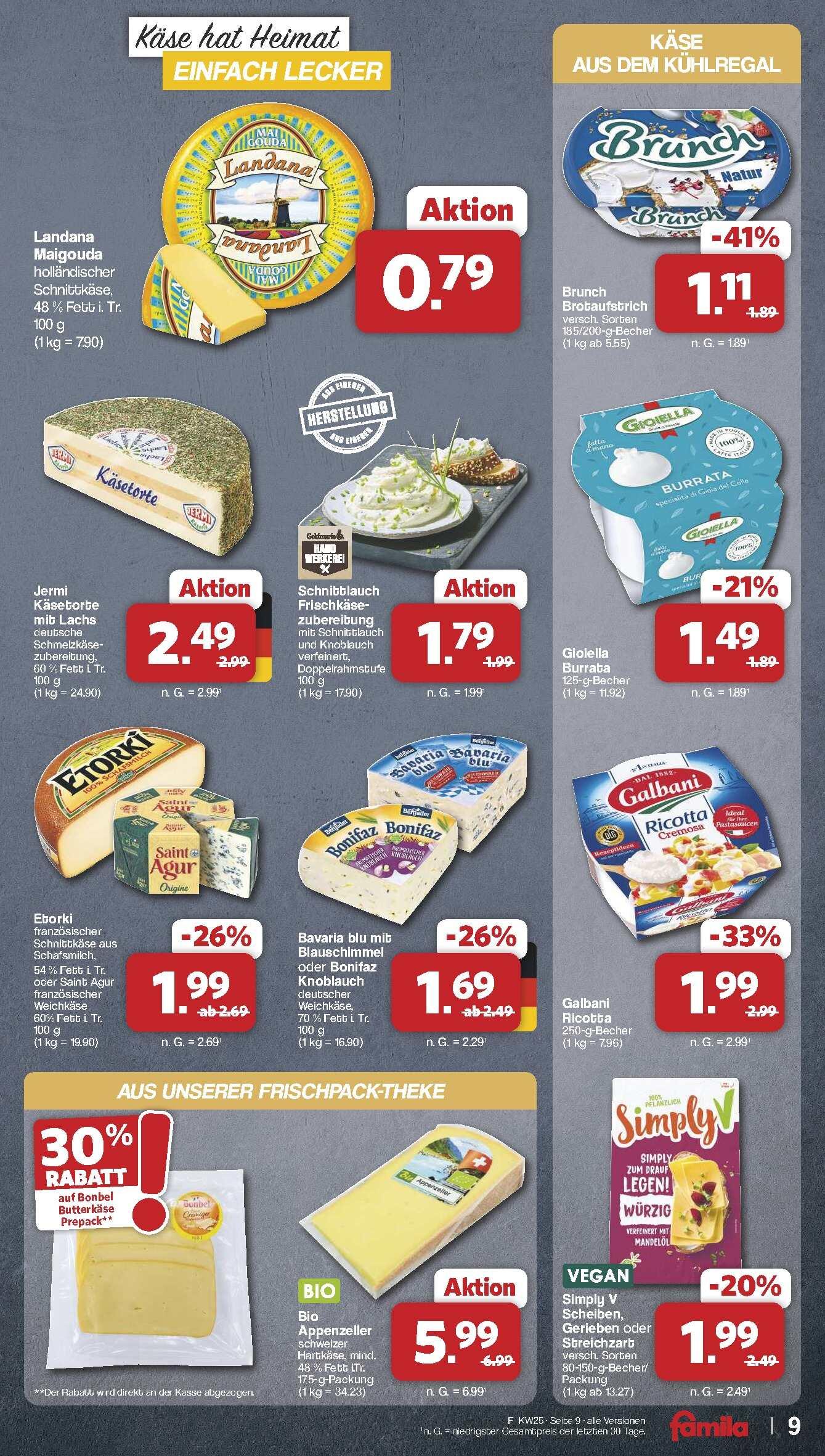 Famila Aktueller Prospekt ab Montag Seite 9