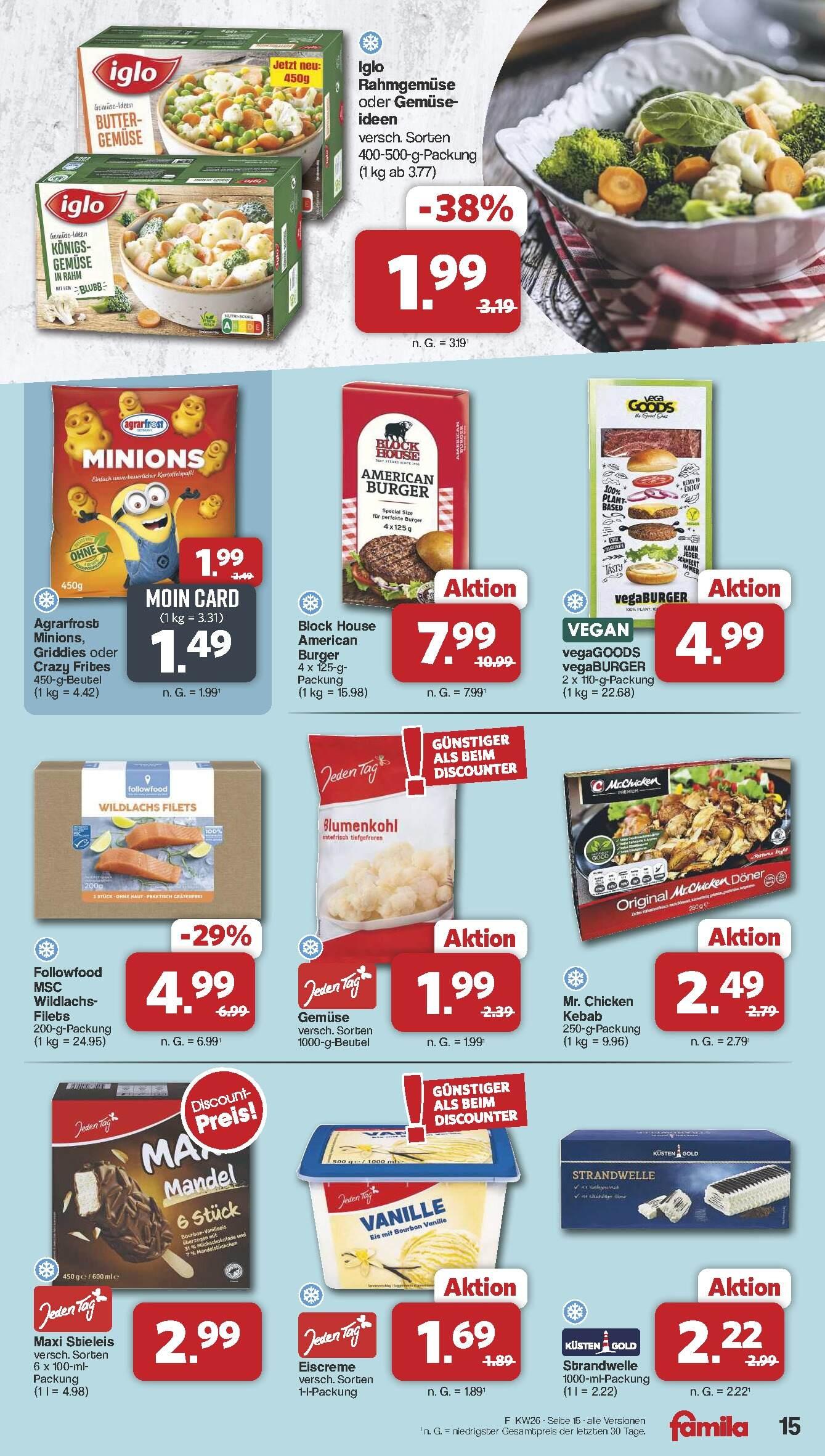 Famila Aktueller Prospekt ab Montag Seite 15