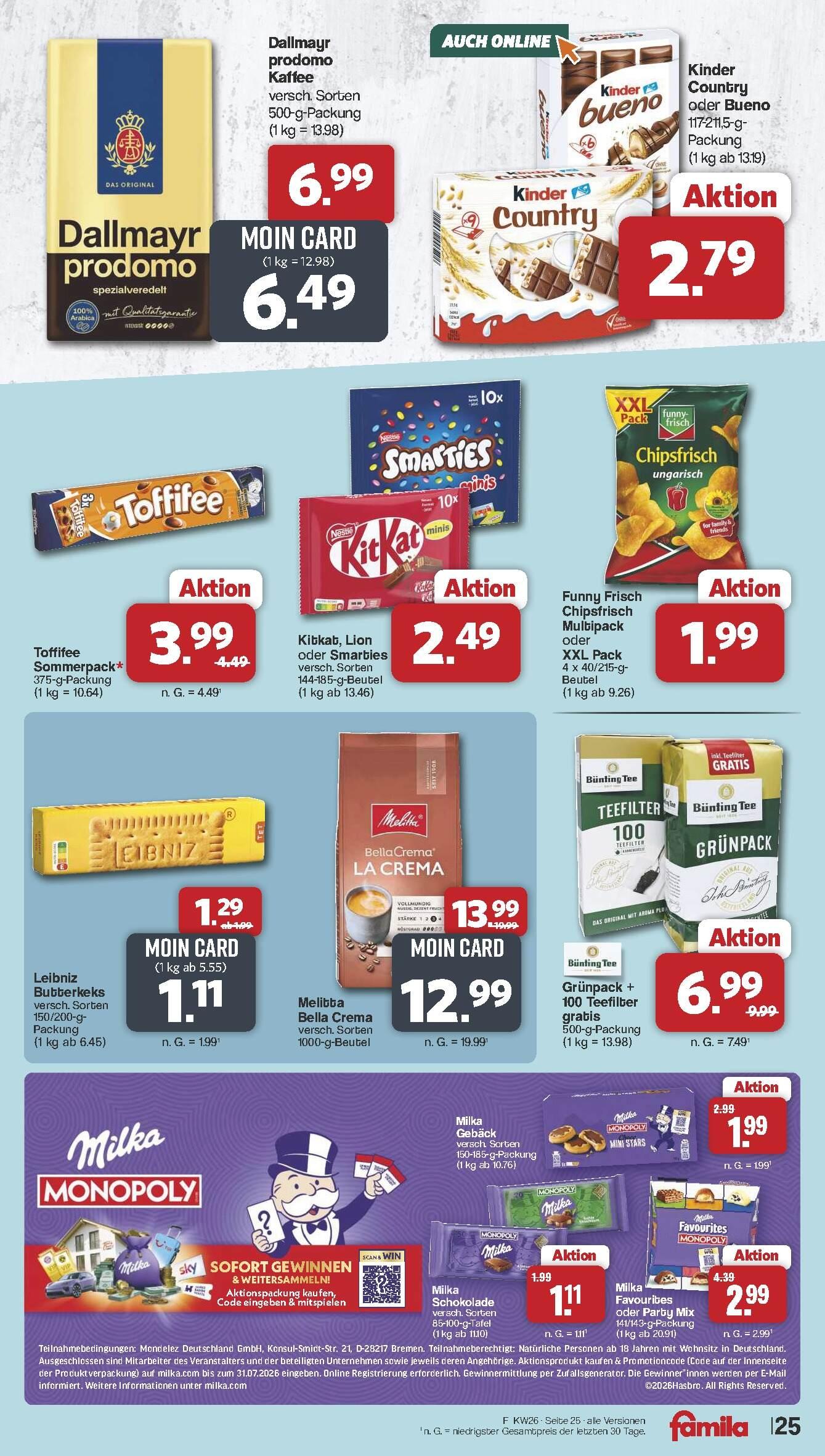 Famila Aktueller Prospekt ab Montag Seite 28