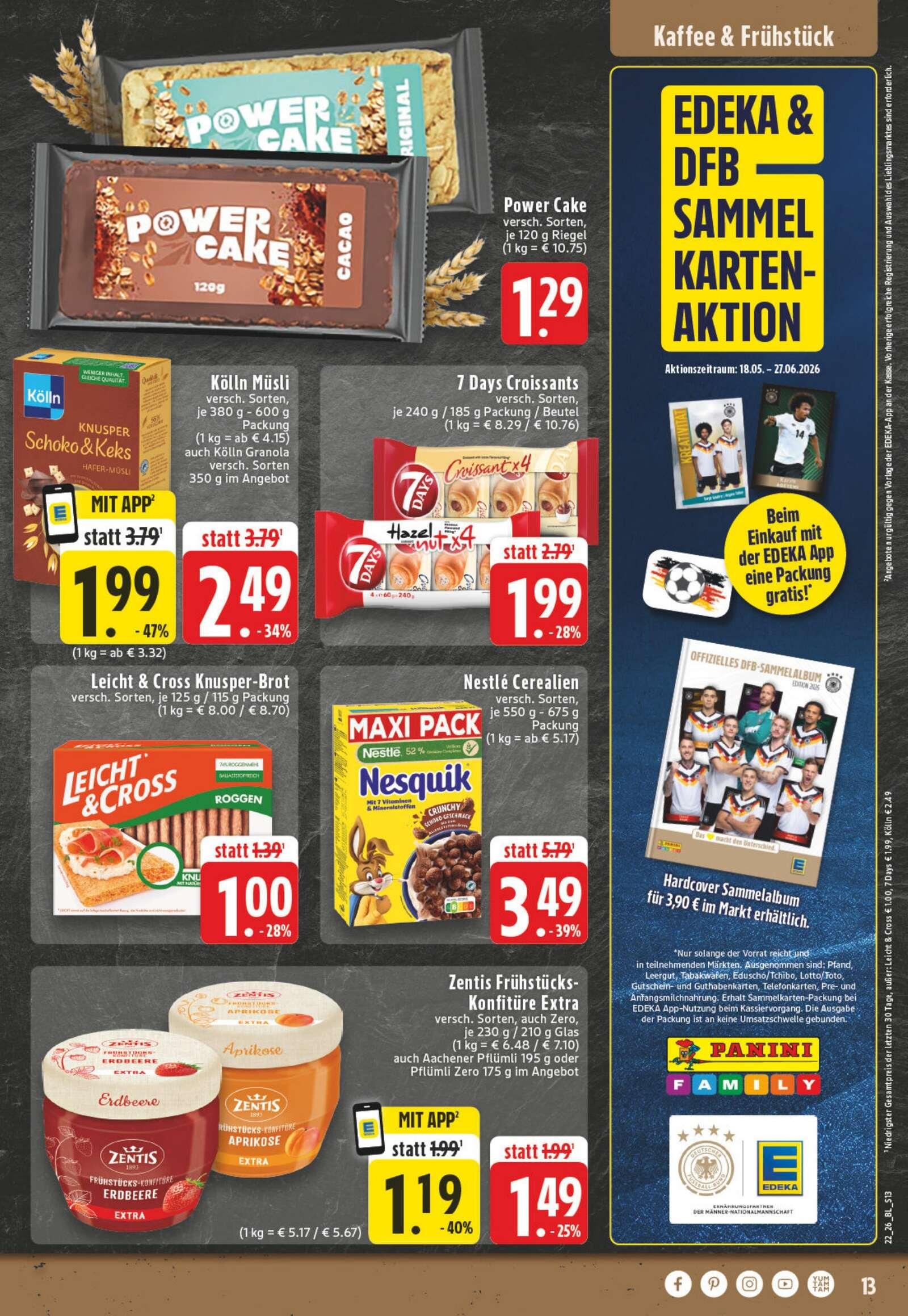 Edeka Prospekt ab Dienstag - Nordrhein-Westfalen Seite 13