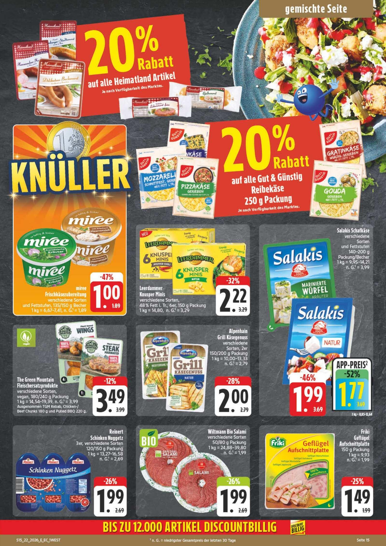 Edeka Prospekt ab Dienstag - Bayern Nord Seite 15