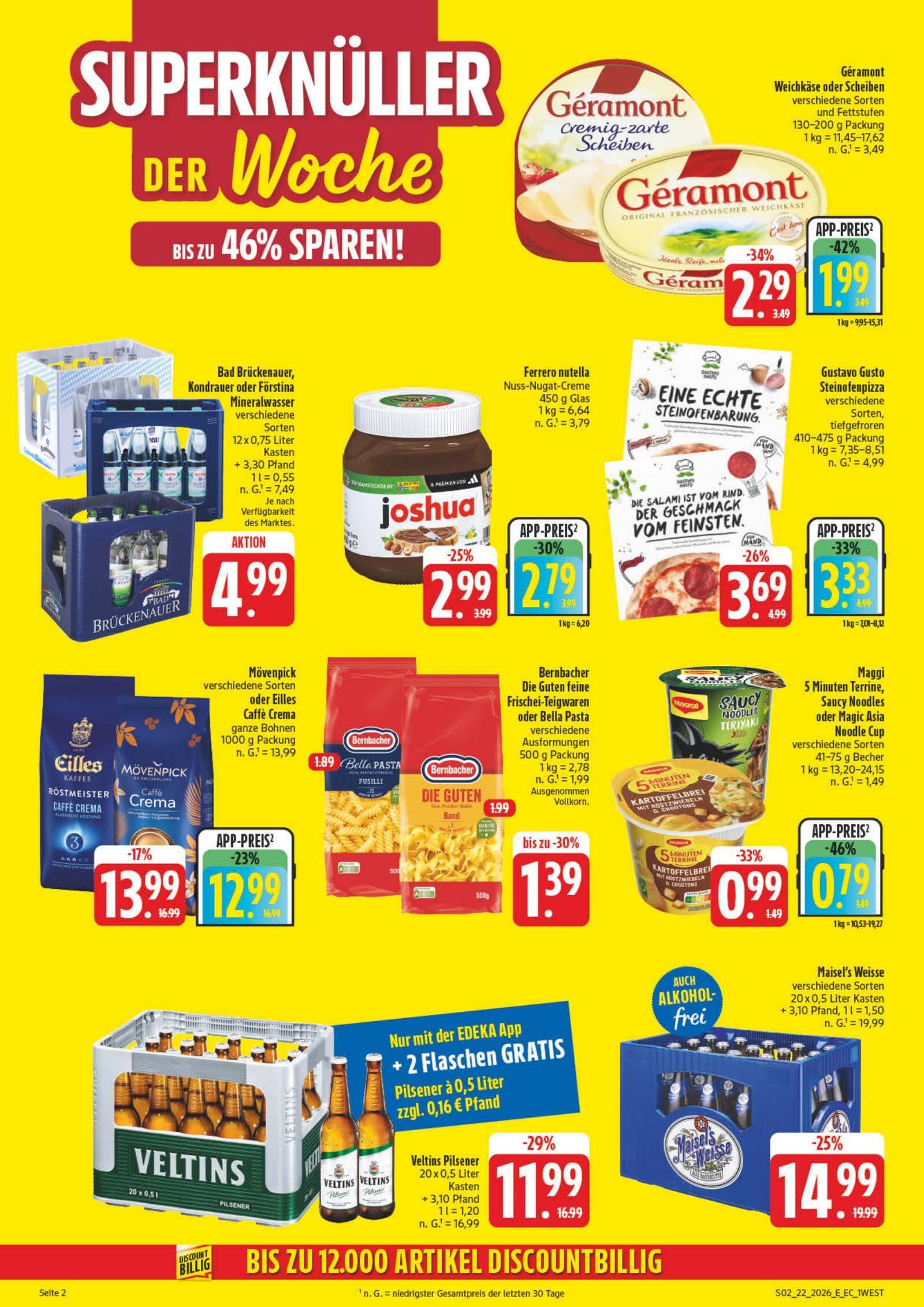 Edeka Prospekt ab Dienstag - Bayern Nord Seite 28
