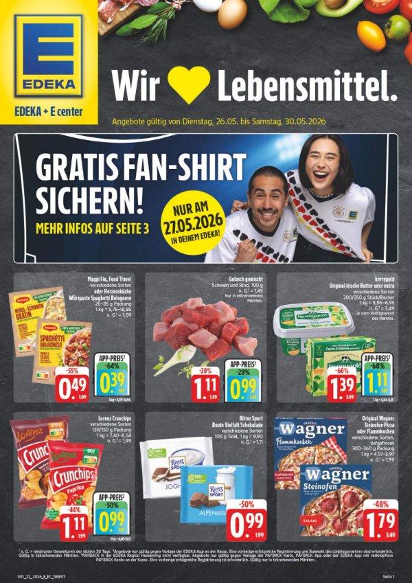 Page 1 of leaflet Prospekt ab Dienstag - Bayern Nord