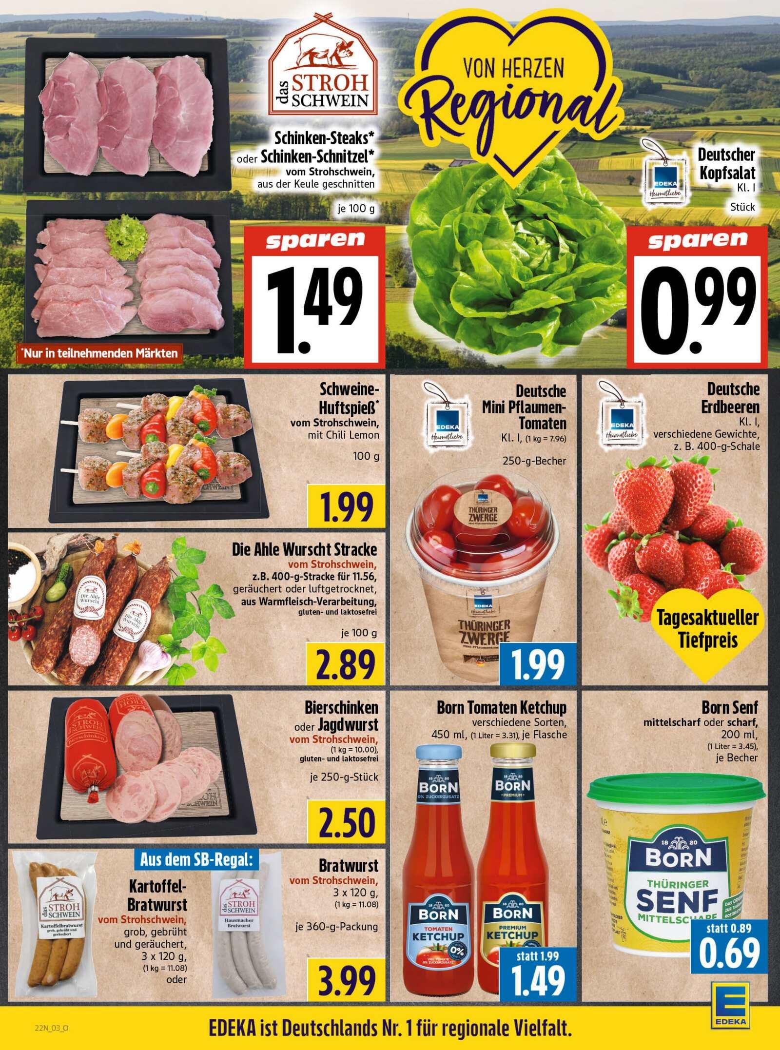 Edeka Prospekt ab Dienstag - Thüringen Seite 19
