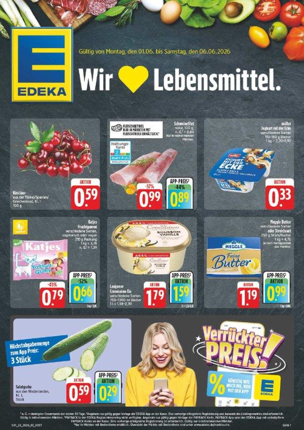 Page 1 of leaflet Prospekt ab Montag - Sachsen