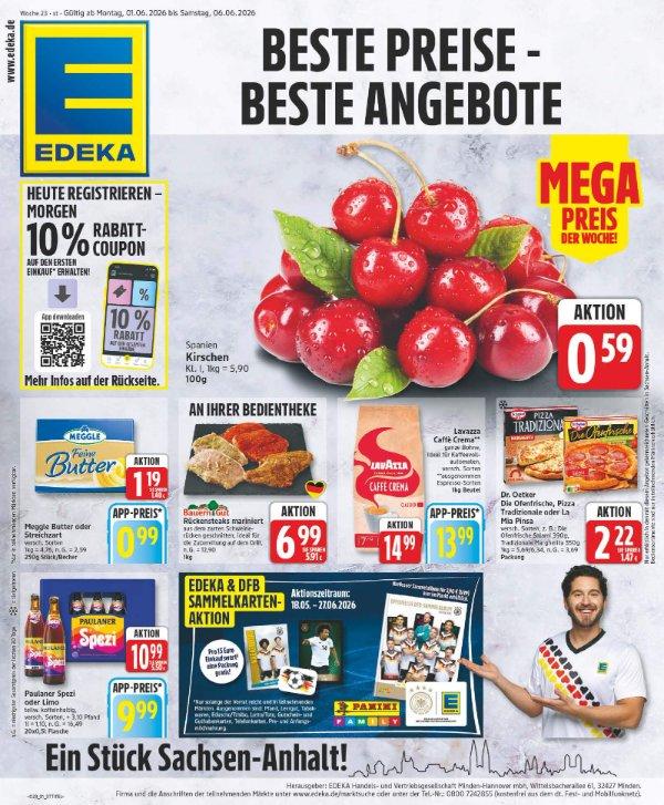 Page 1 of leaflet Prospekt ab Montag - Sachsen-Anhalt