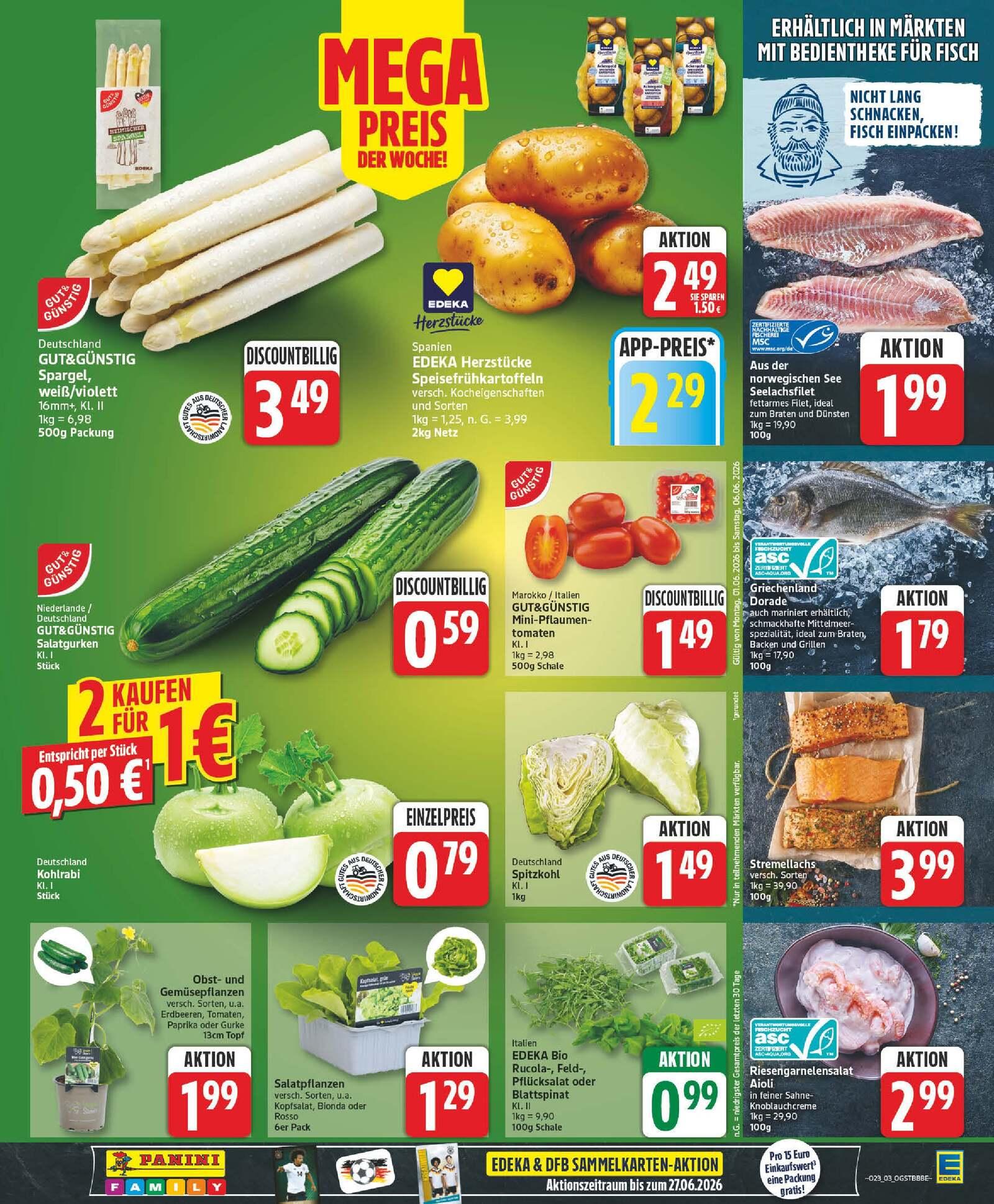 Edeka Prospekt ab Montag - Brandenburg Seite 3