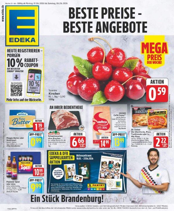 Page 1 of leaflet Prospekt ab Montag - Brandenburg