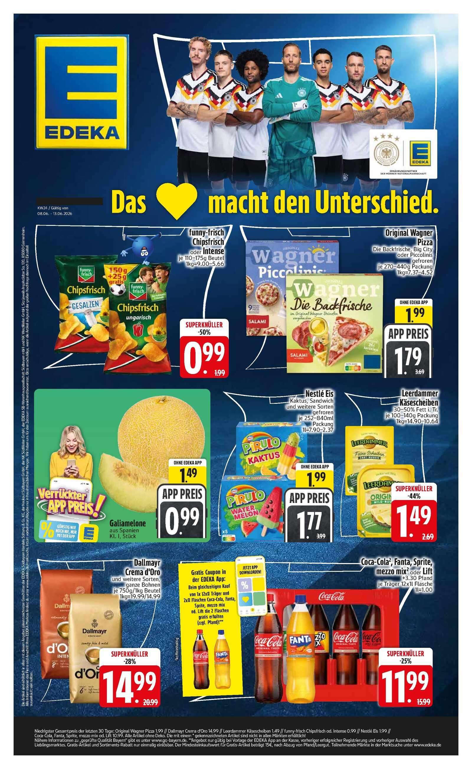 Edeka Prospekt ab Montag - Bayern Süd Seite 1