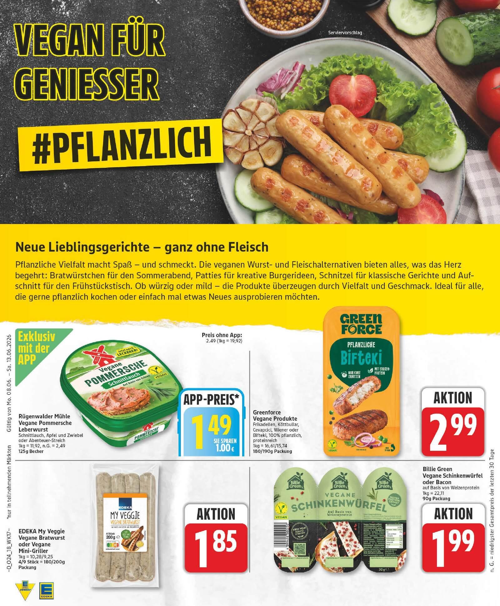 Edeka Prospekt ab Montag - Thüringen Seite 18