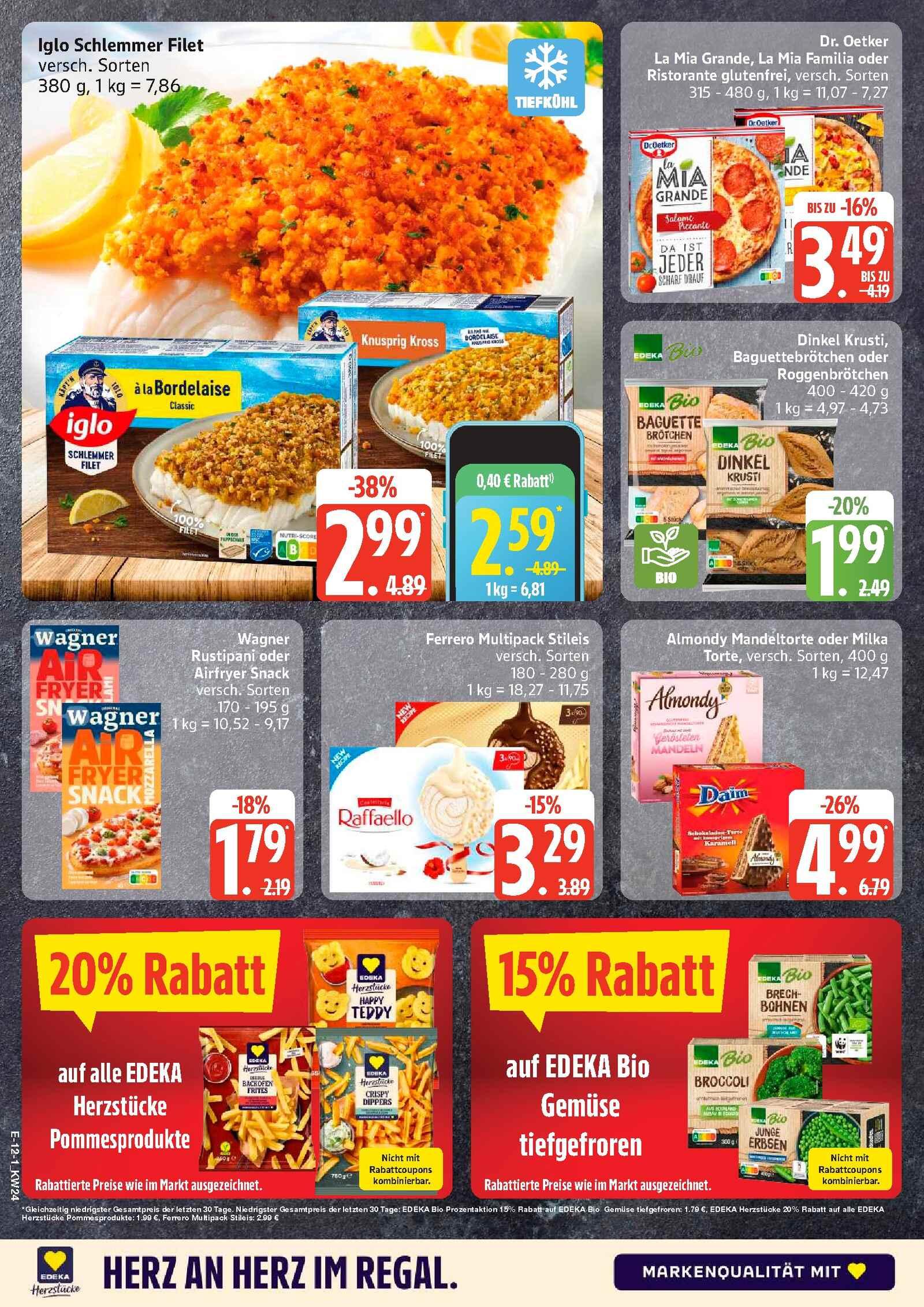 Edeka Prospekt ab Montag - Schleswig - Holstein Seite 16