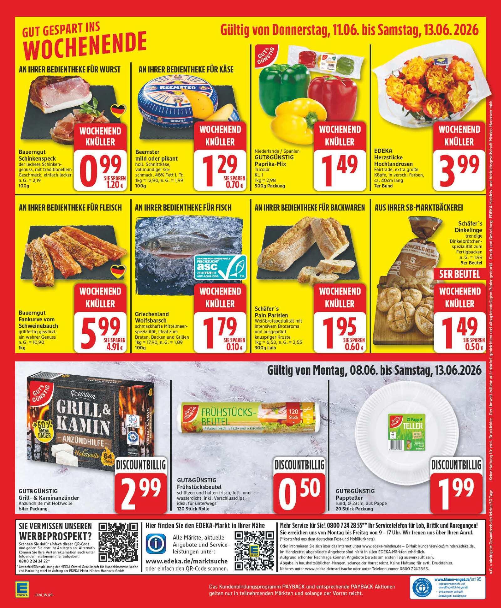 Edeka Prospekt ab Montag - Brandenburg Seite 16